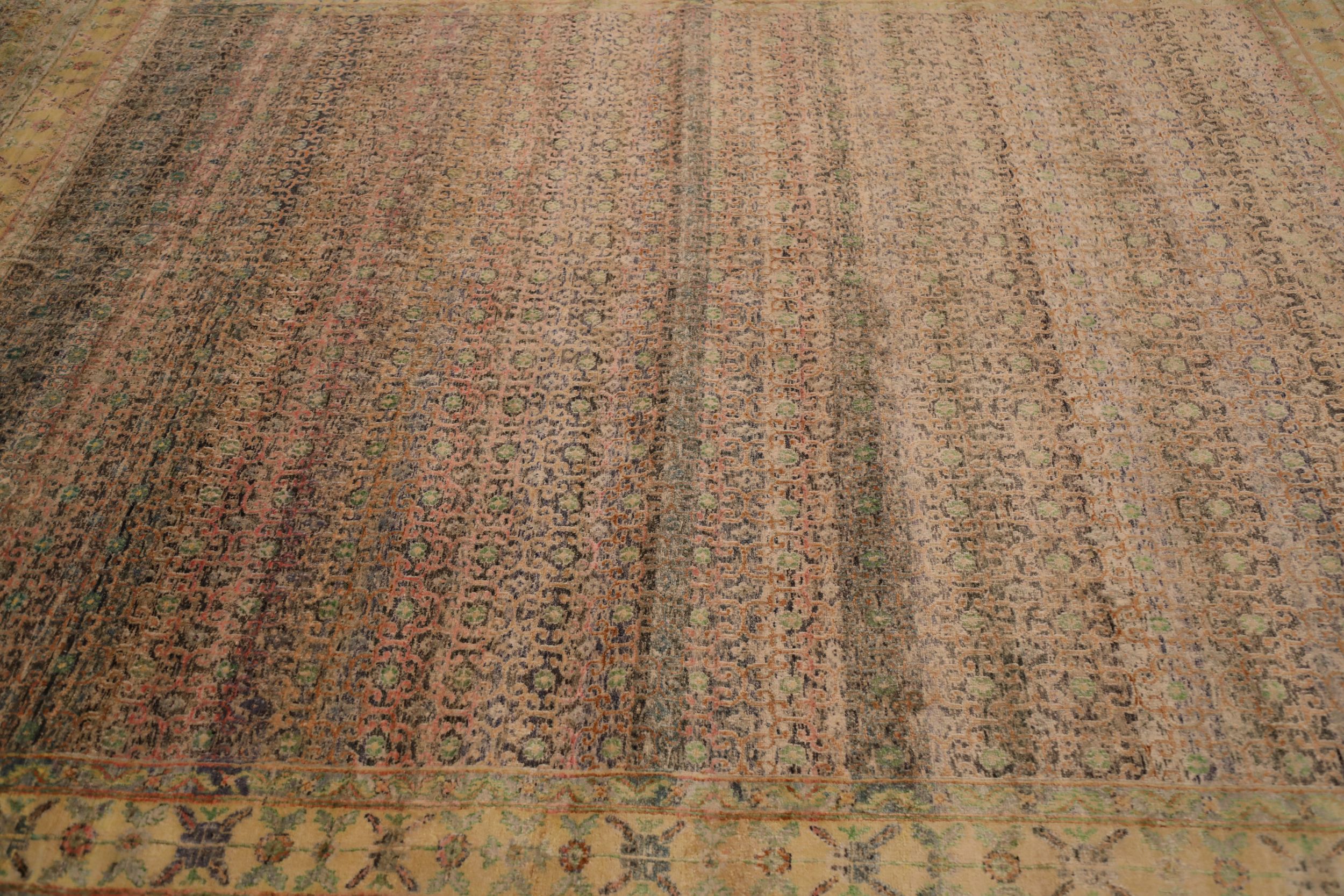 Thumbnail 3 for India Sari Silk Modern / Contemporary Rug 93861