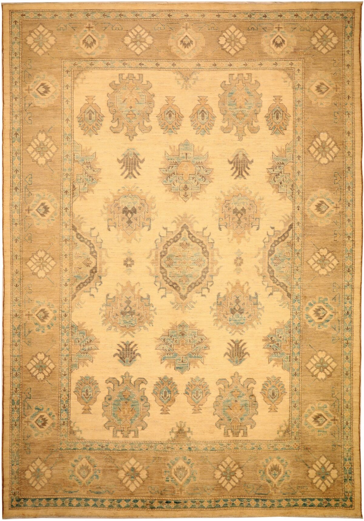 Thumbnail 7 for Afghanistan Oushak Tribal Rug 93893