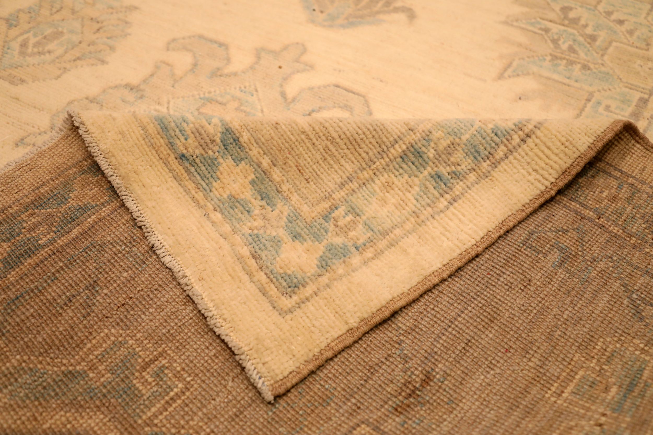 Thumbnail 3 for Afghanistan Oushak Tribal Rug 93893