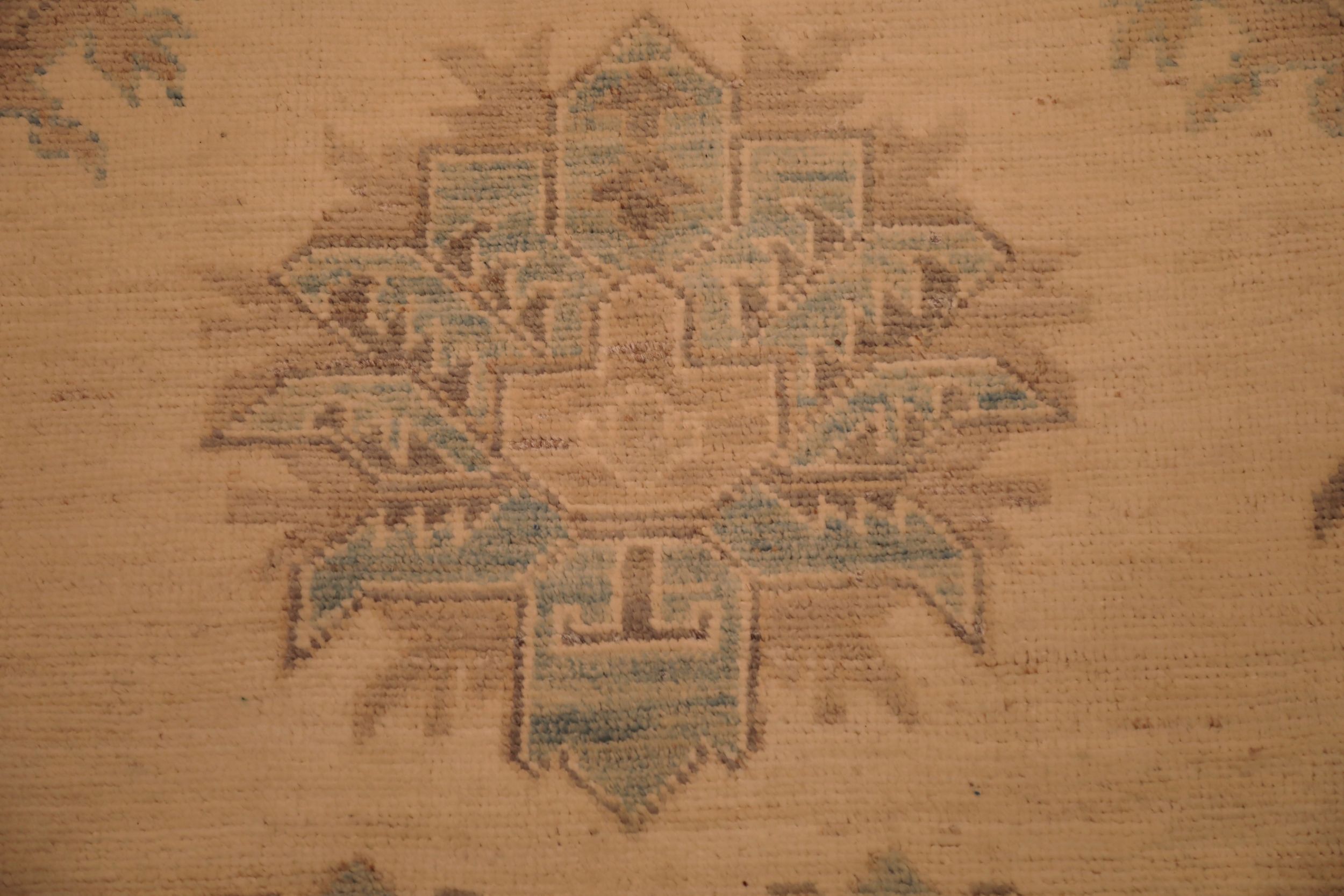 Thumbnail 10 for Afghanistan Oushak Tribal Rug 93893