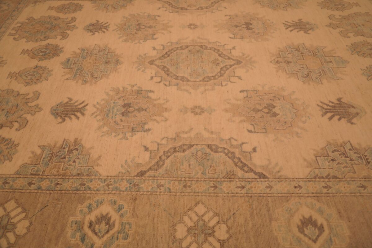 Thumbnail 15 for Afghanistan Oushak Tribal Rug 93893