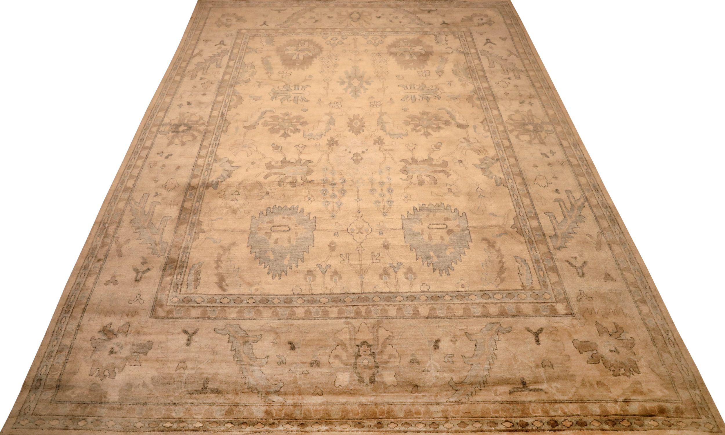 Thumbnail 8 for India Oushak Modern / Contemporary Rug 94086