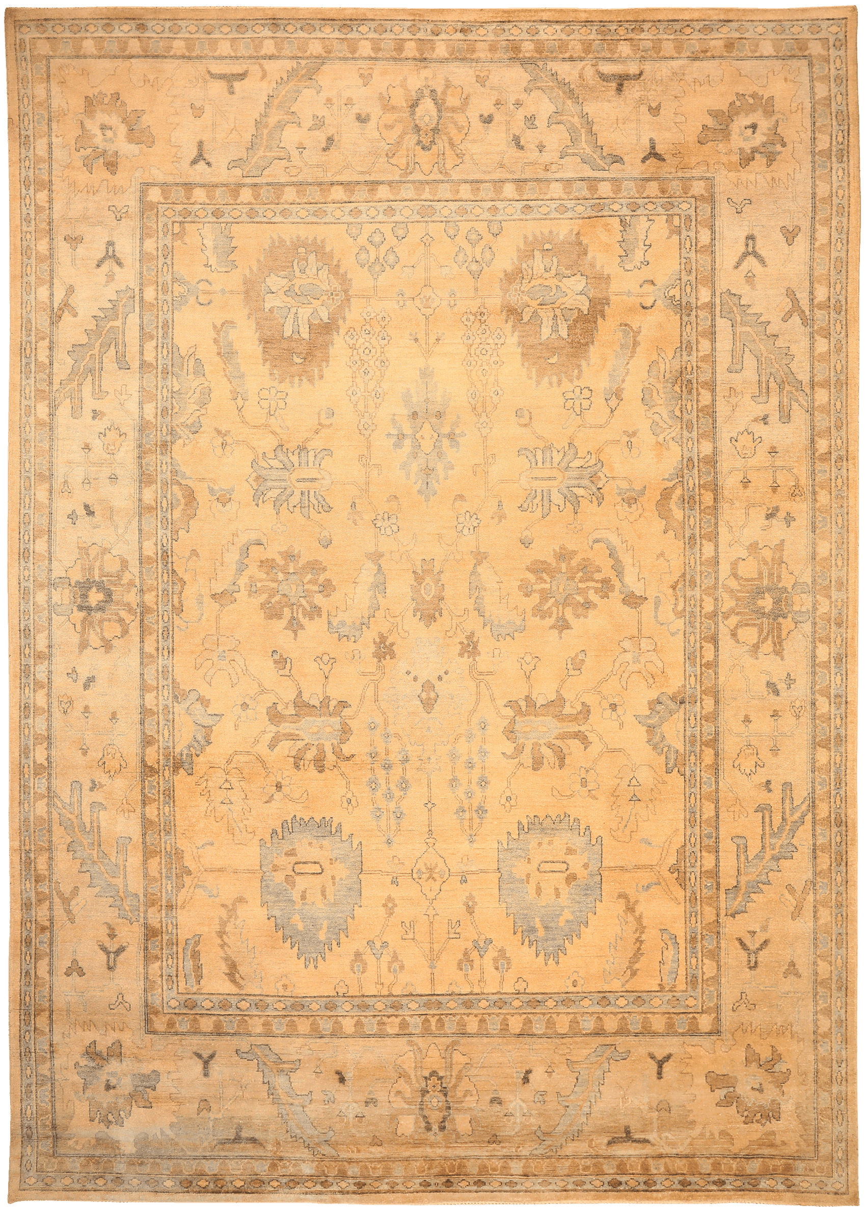 Thumbnail 2 for India Oushak Modern / Contemporary Rug 94086