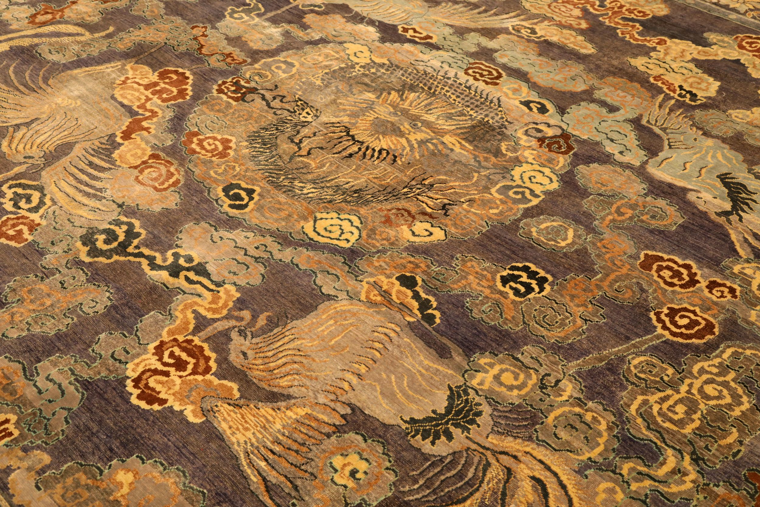 Thumbnail 4 for India Modern / Contemporary Rug 94091