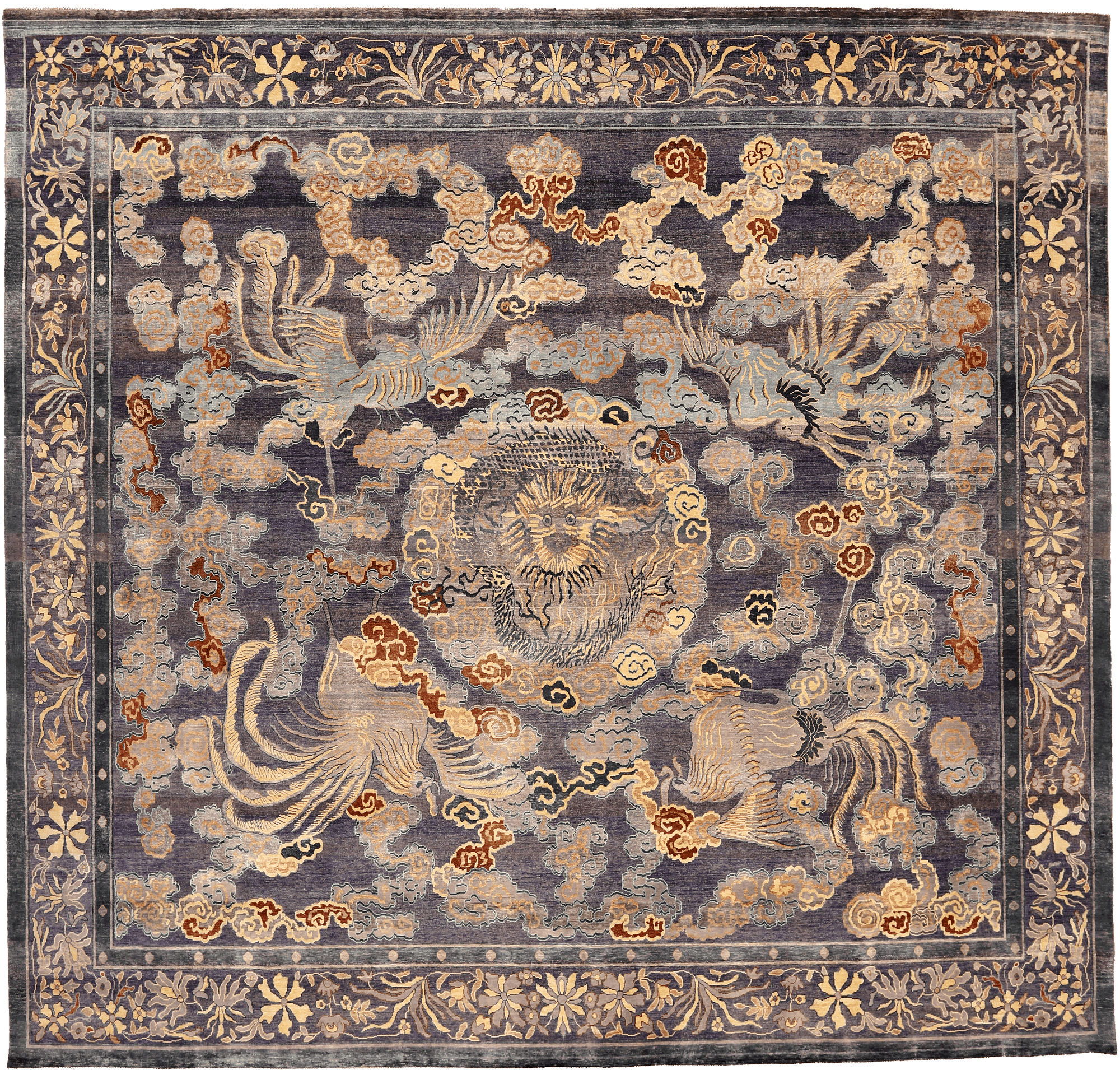 Thumbnail 2 for India Modern / Contemporary Rug 94091
