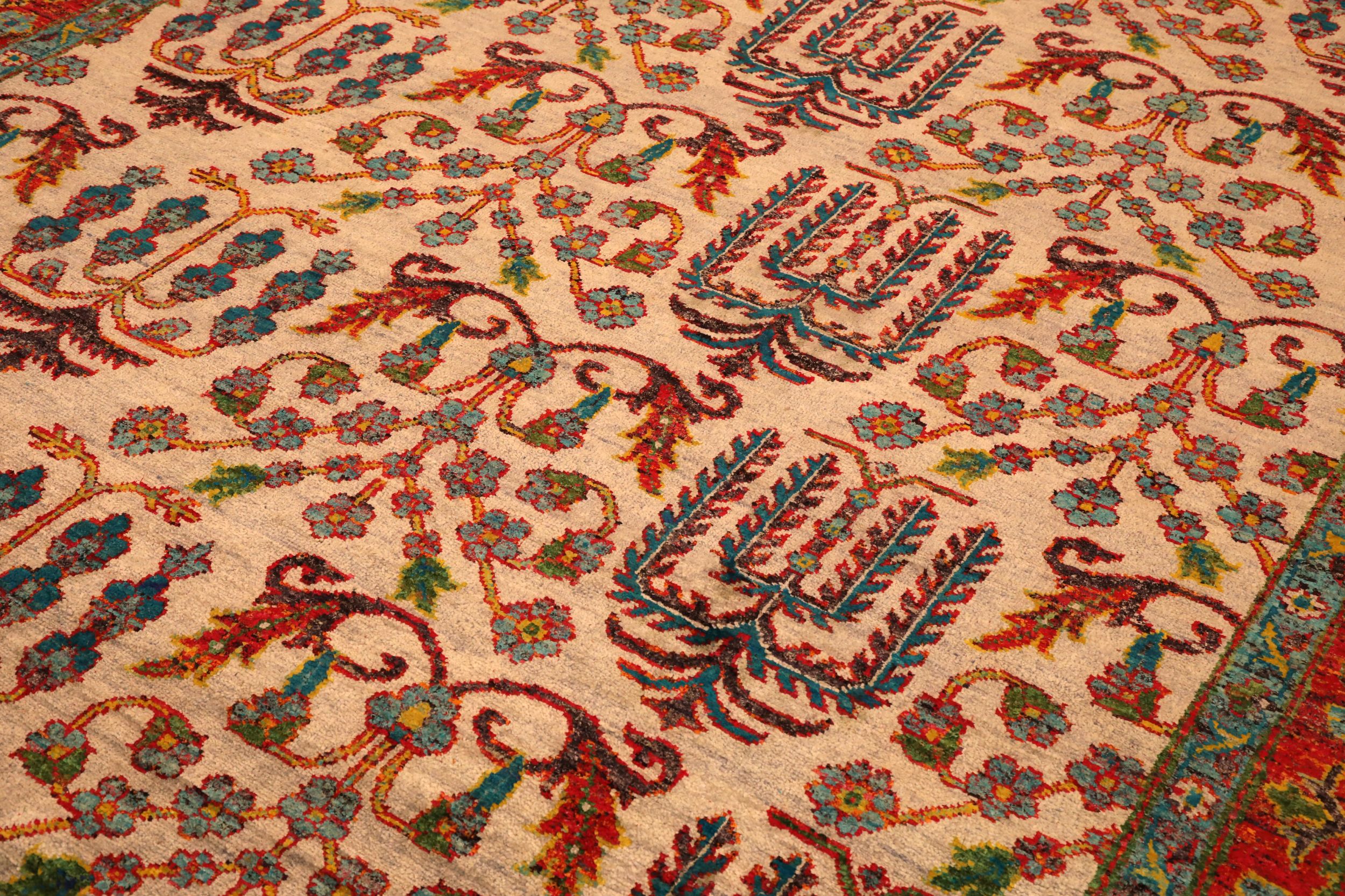 Thumbnail 5 for India Oushak Modern / Contemporary Rug 94095