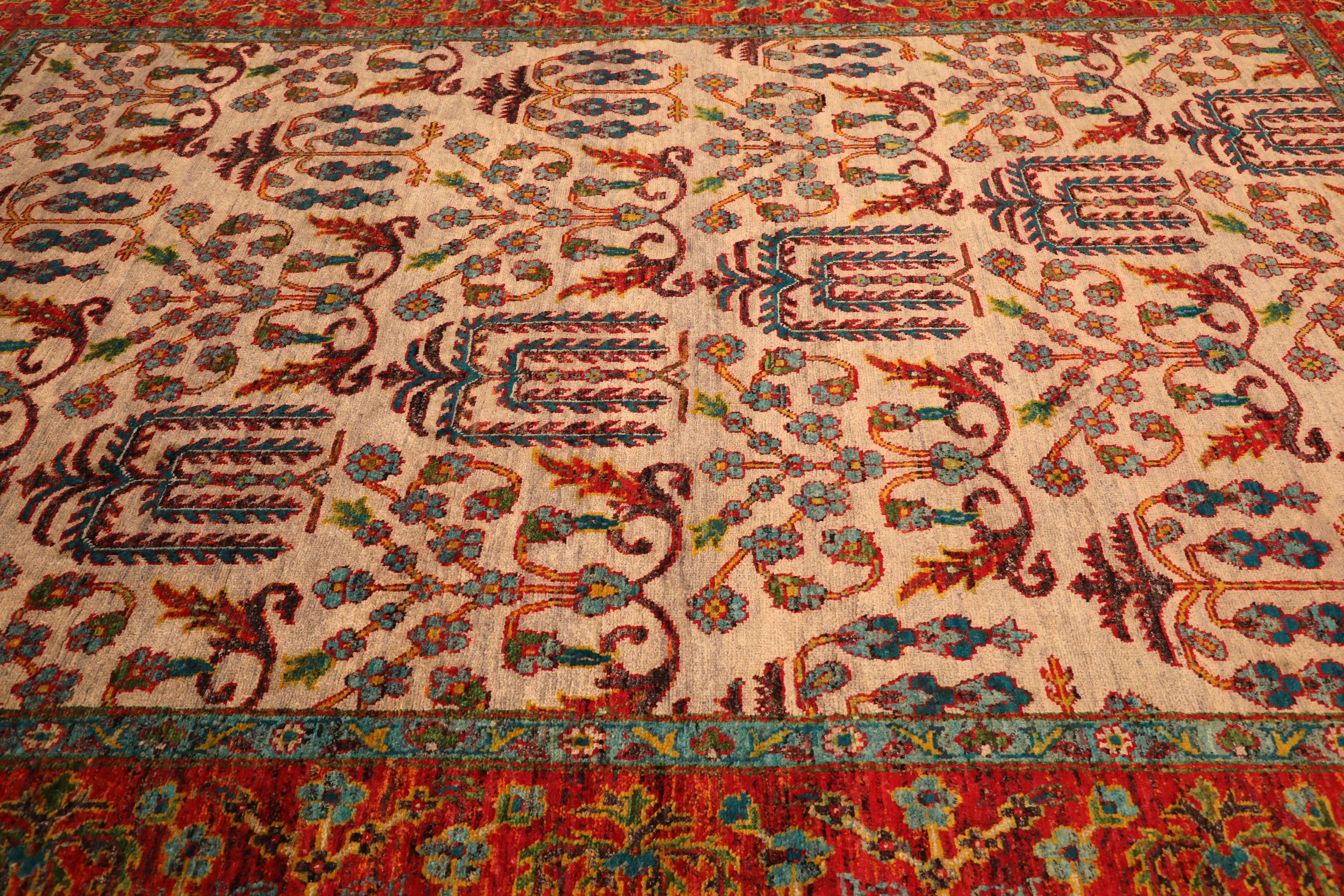 Thumbnail 4 for India Oushak Modern / Contemporary Rug 94095