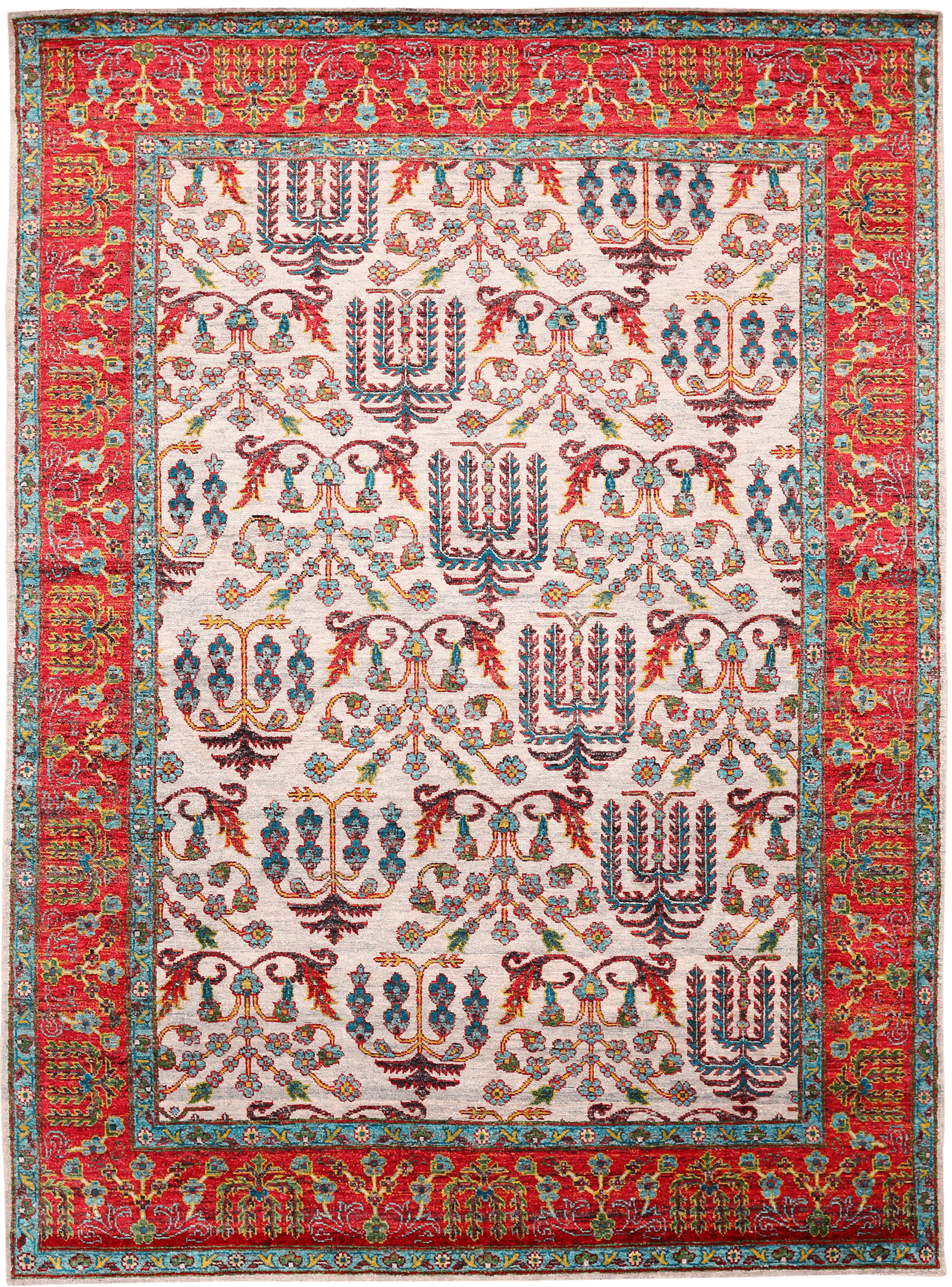 Thumbnail 2 for India Oushak Modern / Contemporary Rug 94095