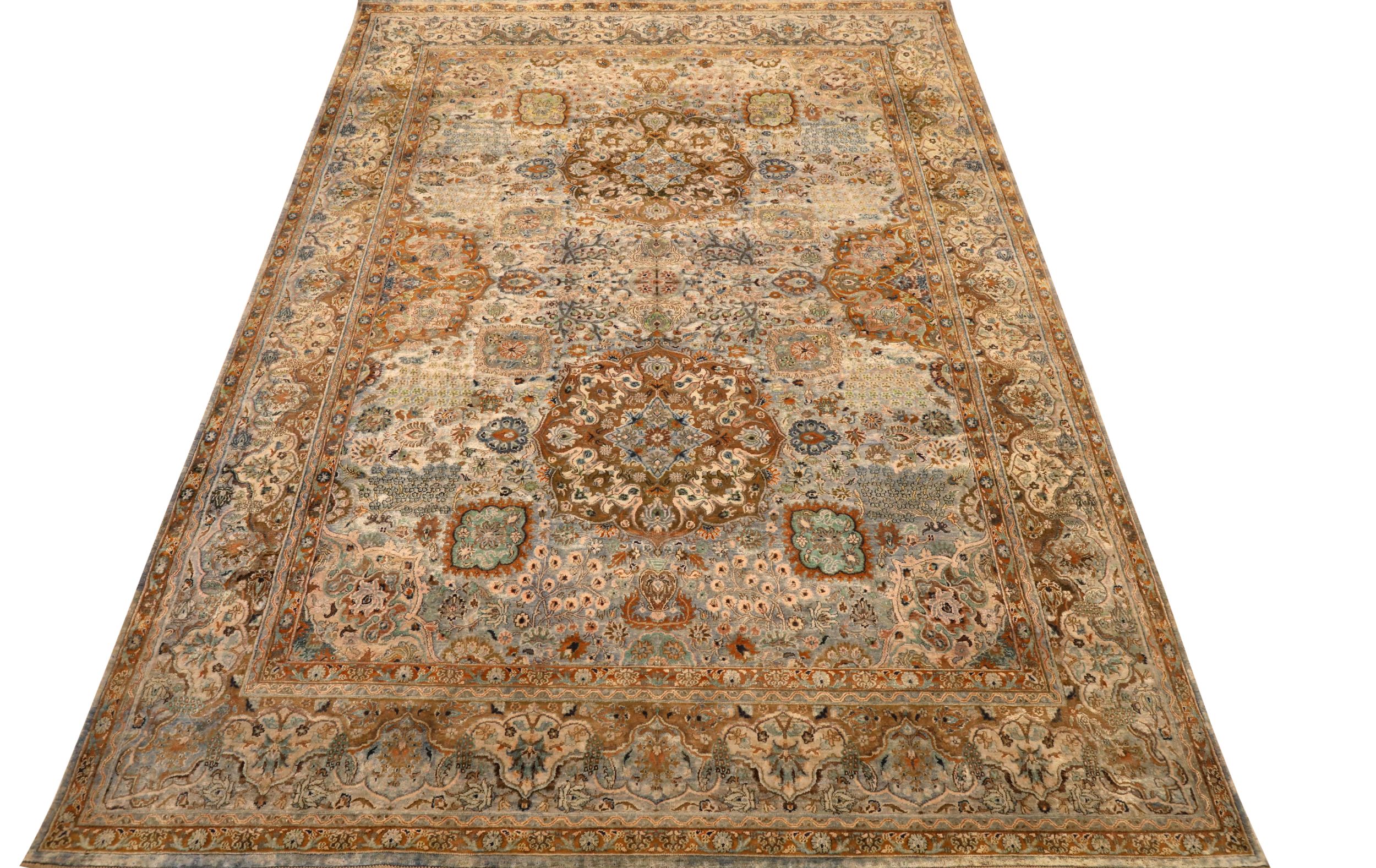 Thumbnail 8 for India Mashad Modern / Contemporary Rug 94096