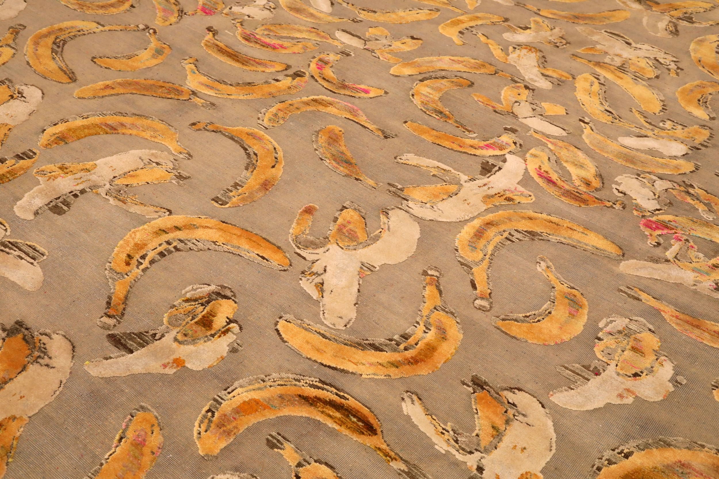 Thumbnail 6 for India Modern / Contemporary Rug 94102