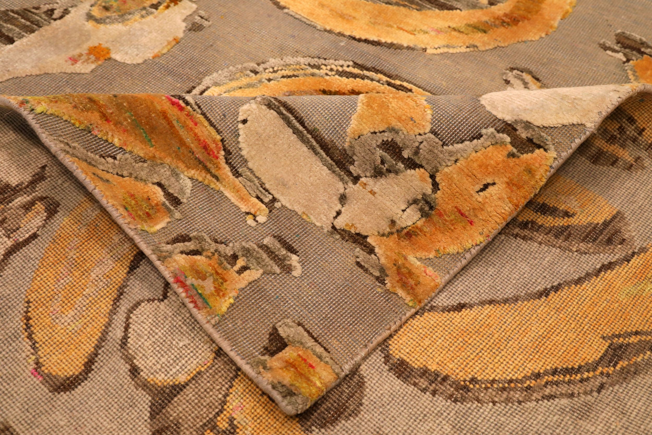 Thumbnail 7 for India Modern / Contemporary Rug 94102