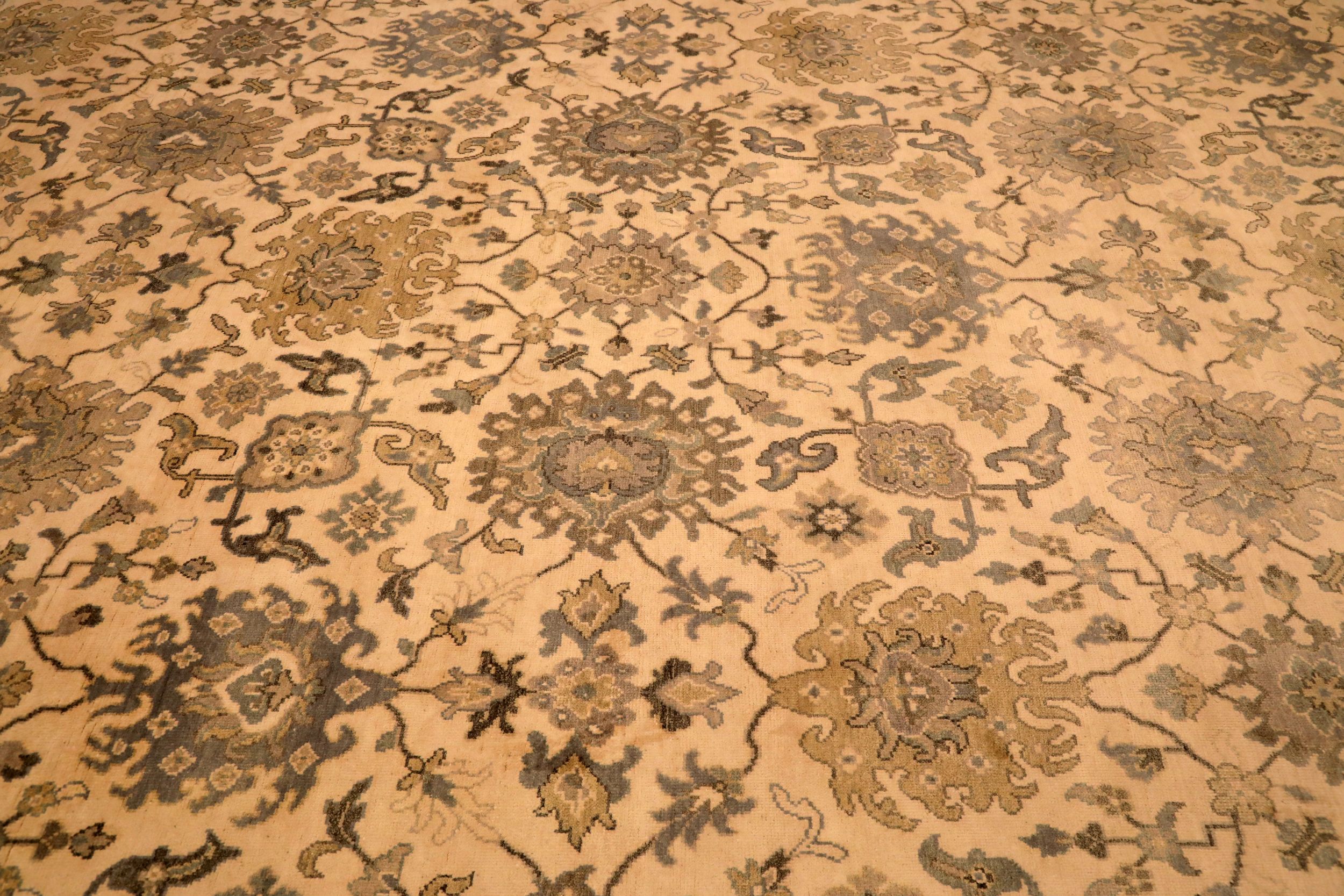 Thumbnail 4 for India Oushak Modern / Contemporary Rug 94103