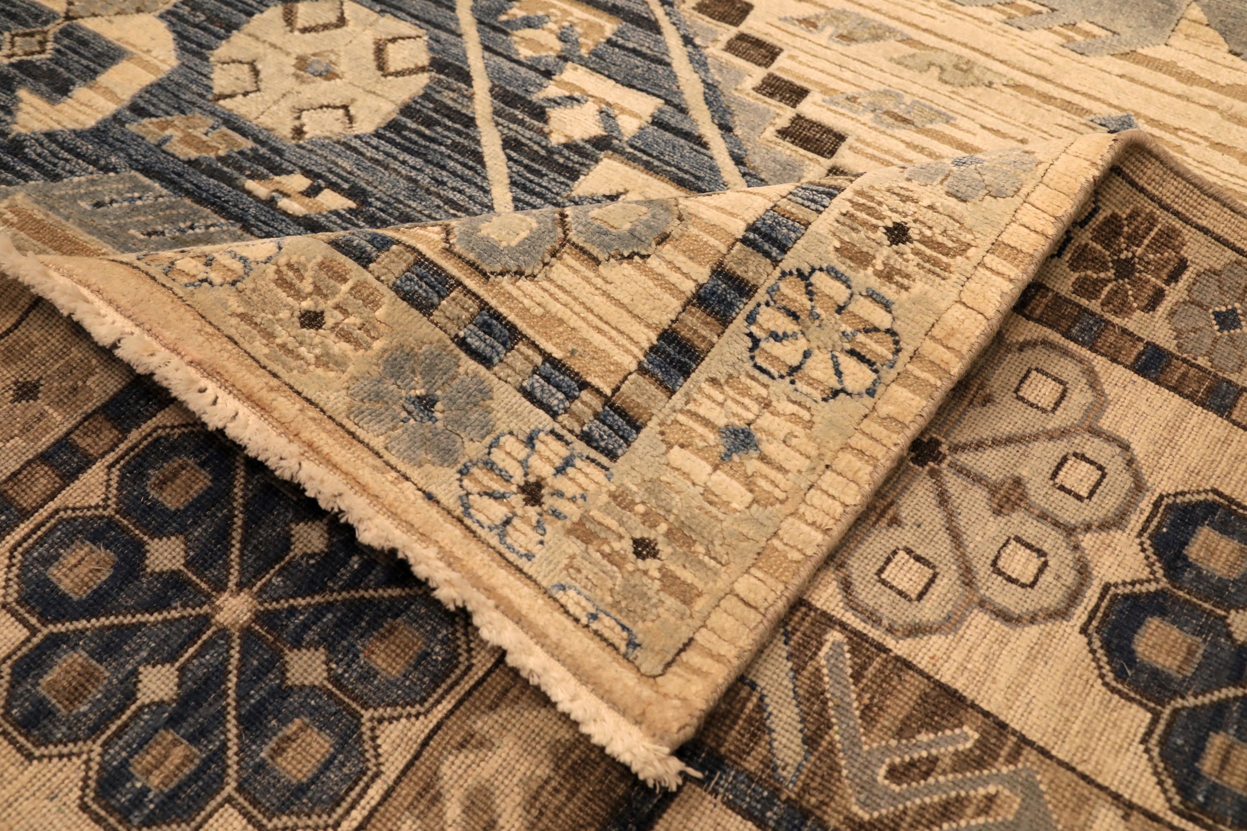 Thumbnail 8 for India Kazakhstan Modern / Contemporary Rug 94105