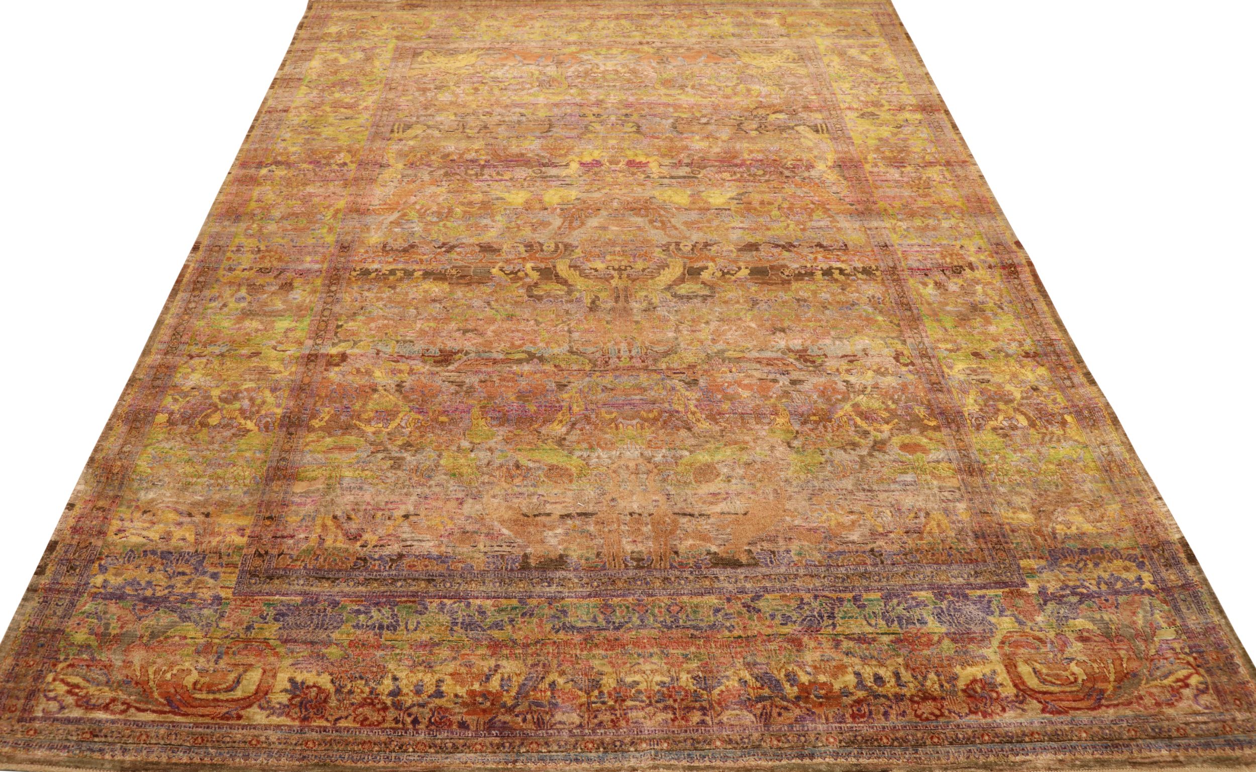Thumbnail 6 for India Tabriz Modern / Contemporary Rug 94109