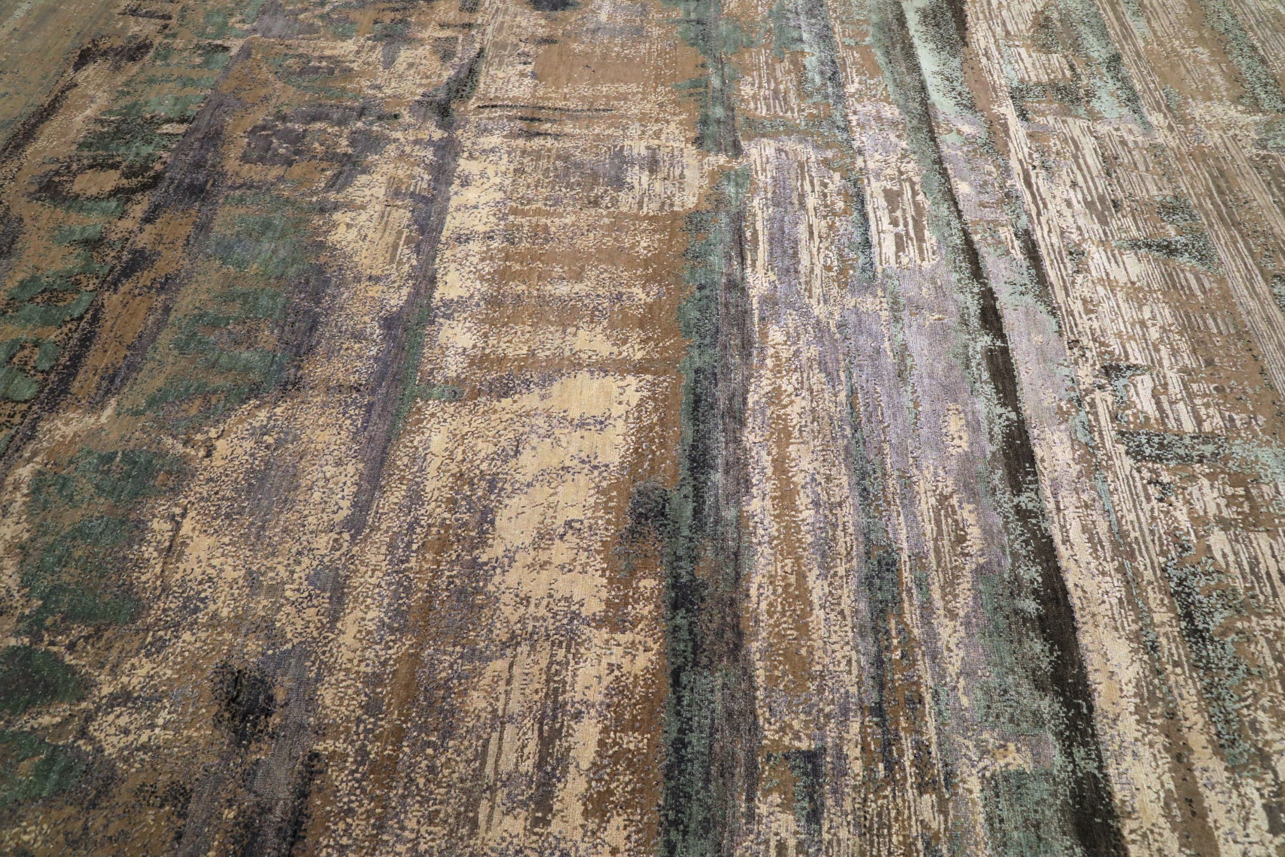 Thumbnail 4 for India Modern / Contemporary Rug 94158