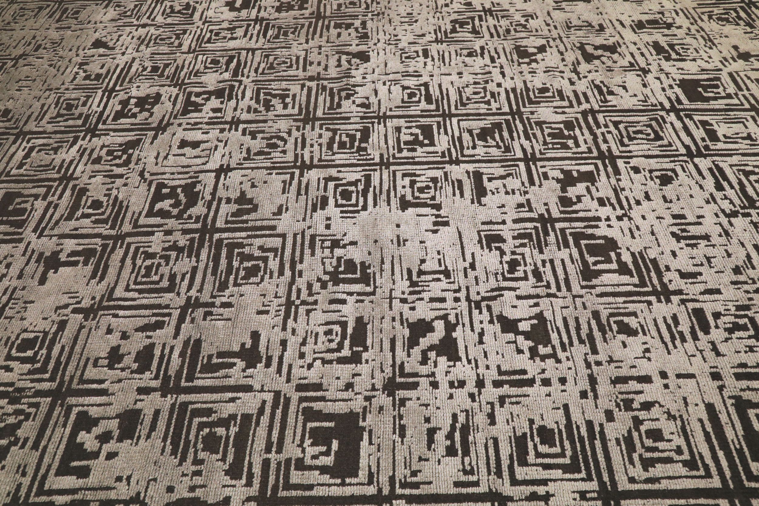 Thumbnail 4 for India Modern / Contemporary Rug 94161