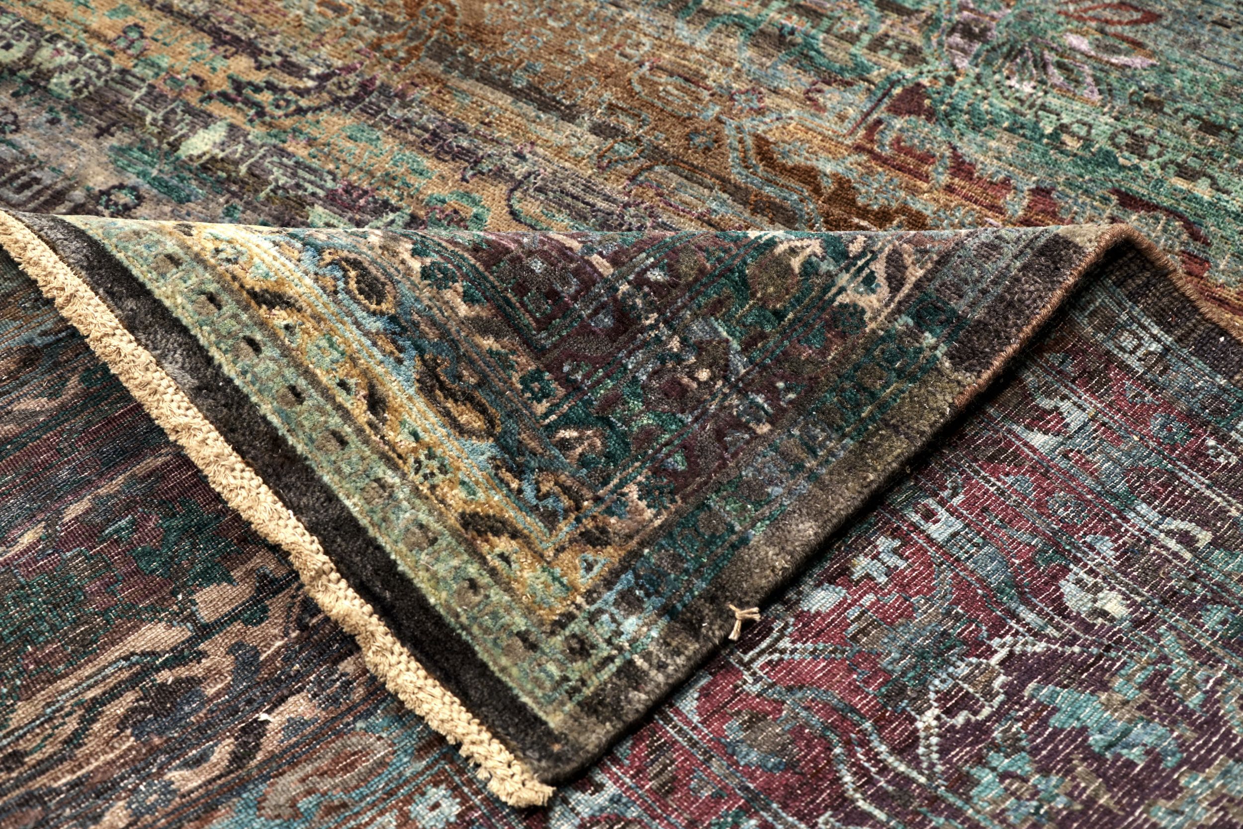 Thumbnail 6 for India Tabriz Modern / Contemporary Rug 94165