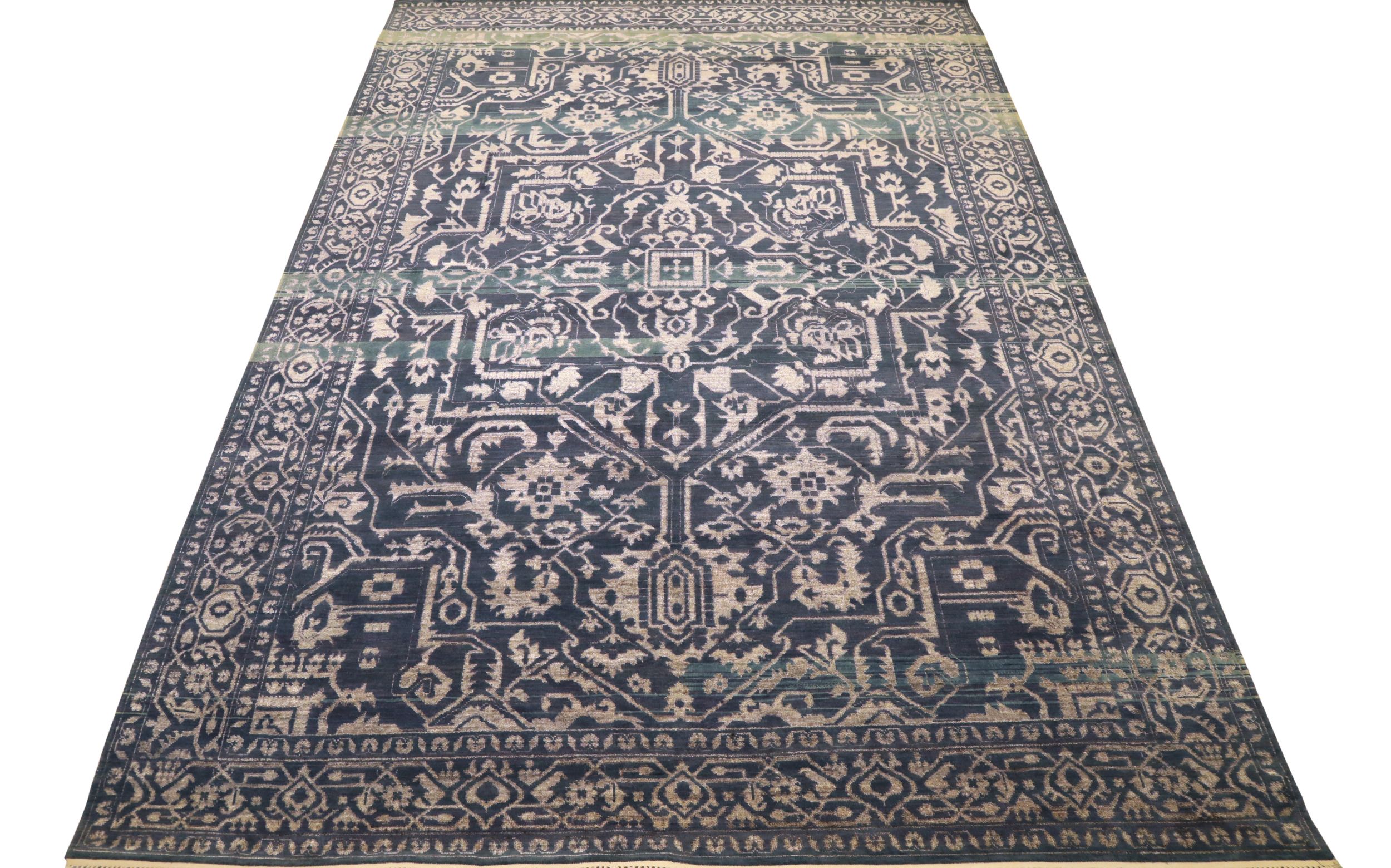 Thumbnail 8 for India Heriz Modern / Contemporary Rug 94166