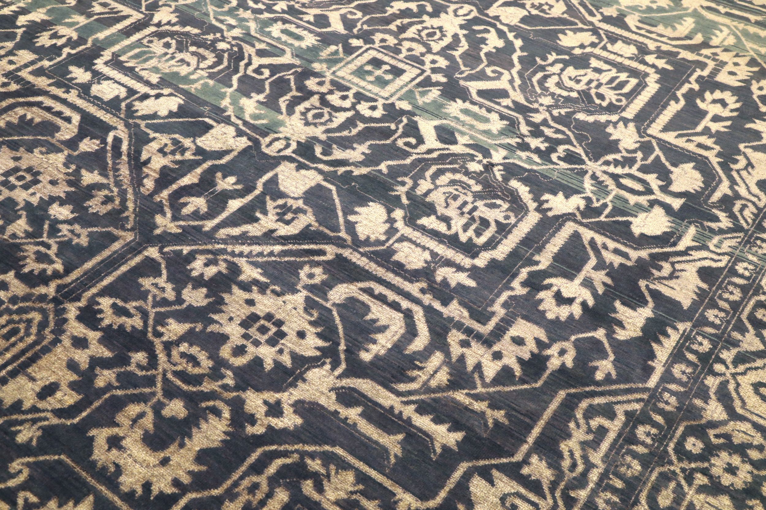 Thumbnail 6 for India Heriz Modern / Contemporary Rug 94166