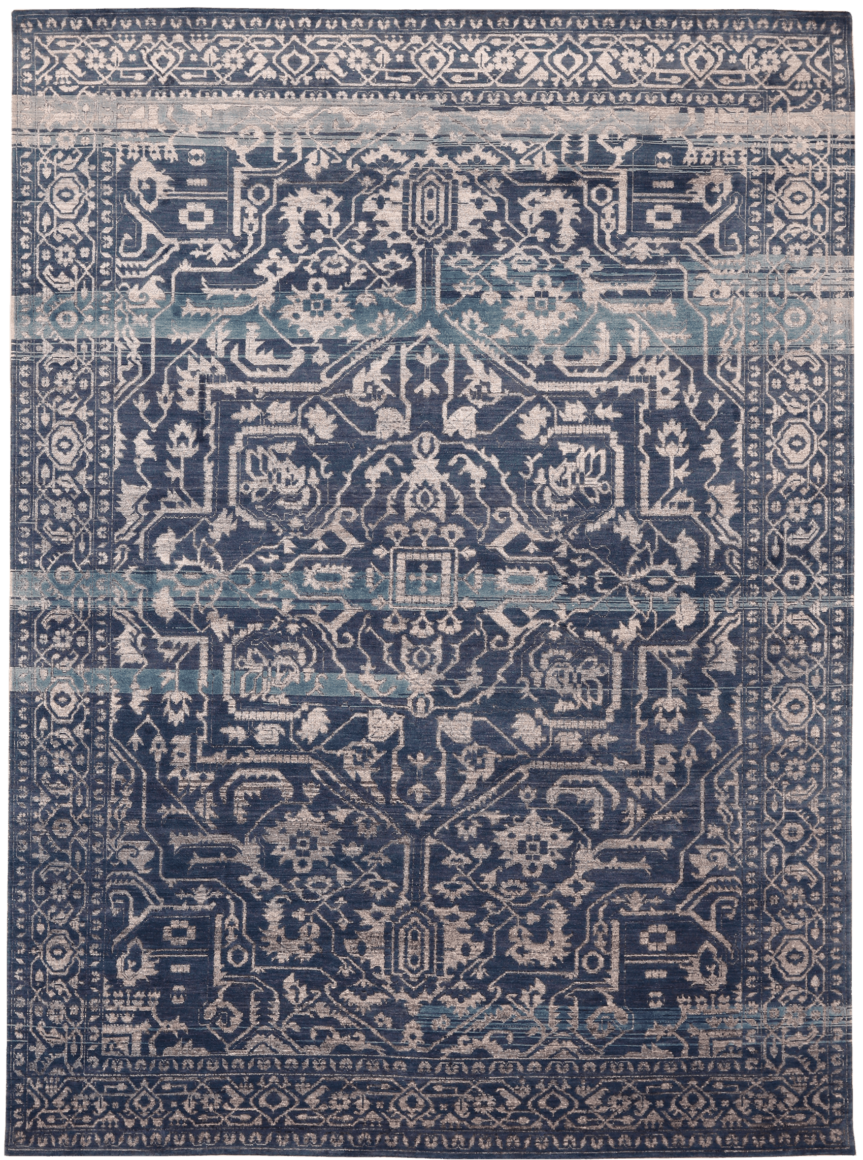 Thumbnail 2 for India Heriz Modern / Contemporary Rug 94166