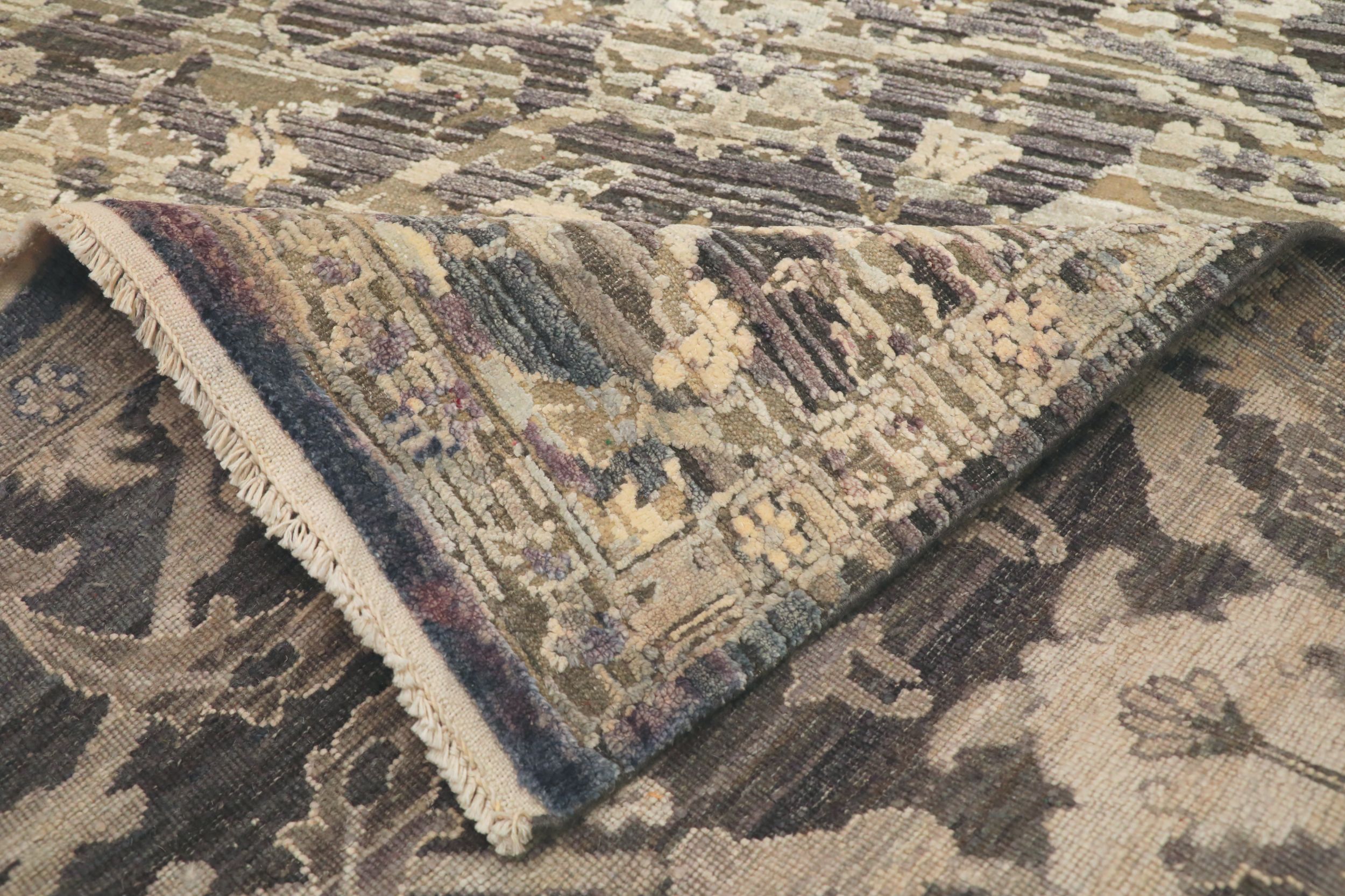 Thumbnail 7 for India Tabriz Modern / Contemporary Rug 94179