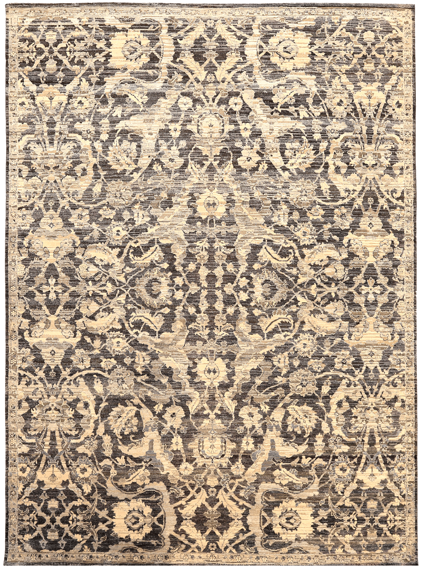 Thumbnail 2 for India Tabriz Modern / Contemporary Rug 94179