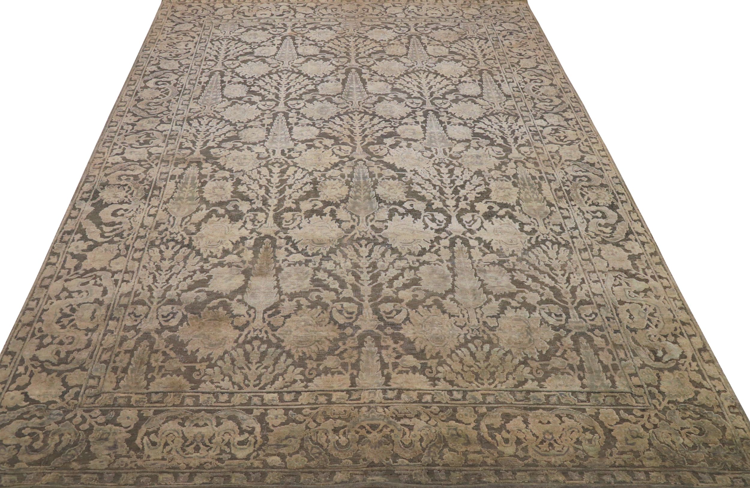 Thumbnail 8 for India Kerman Modern / Contemporary Rug 94181