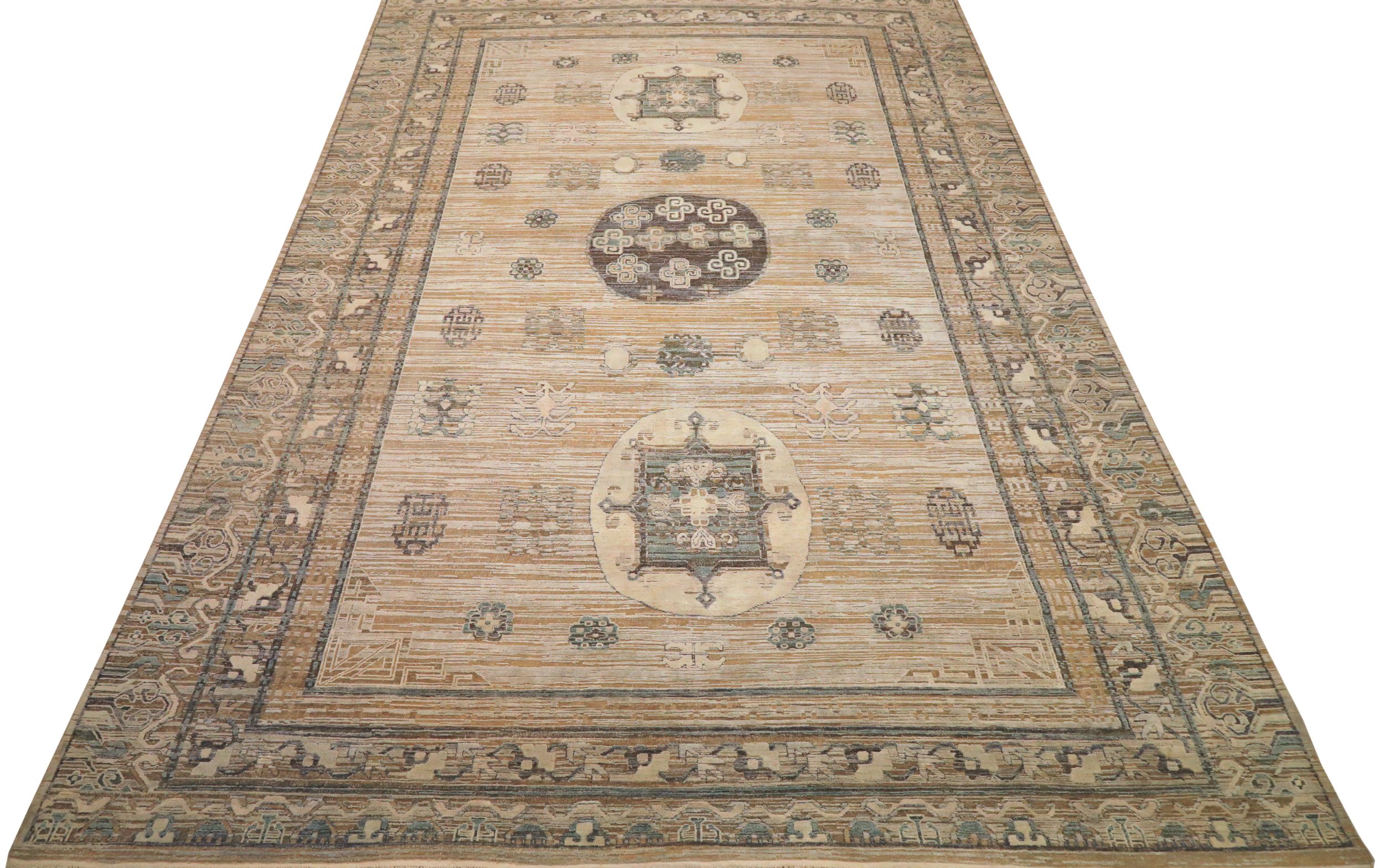 Thumbnail 8 for India Khotan Modern / Contemporary Rug 94183