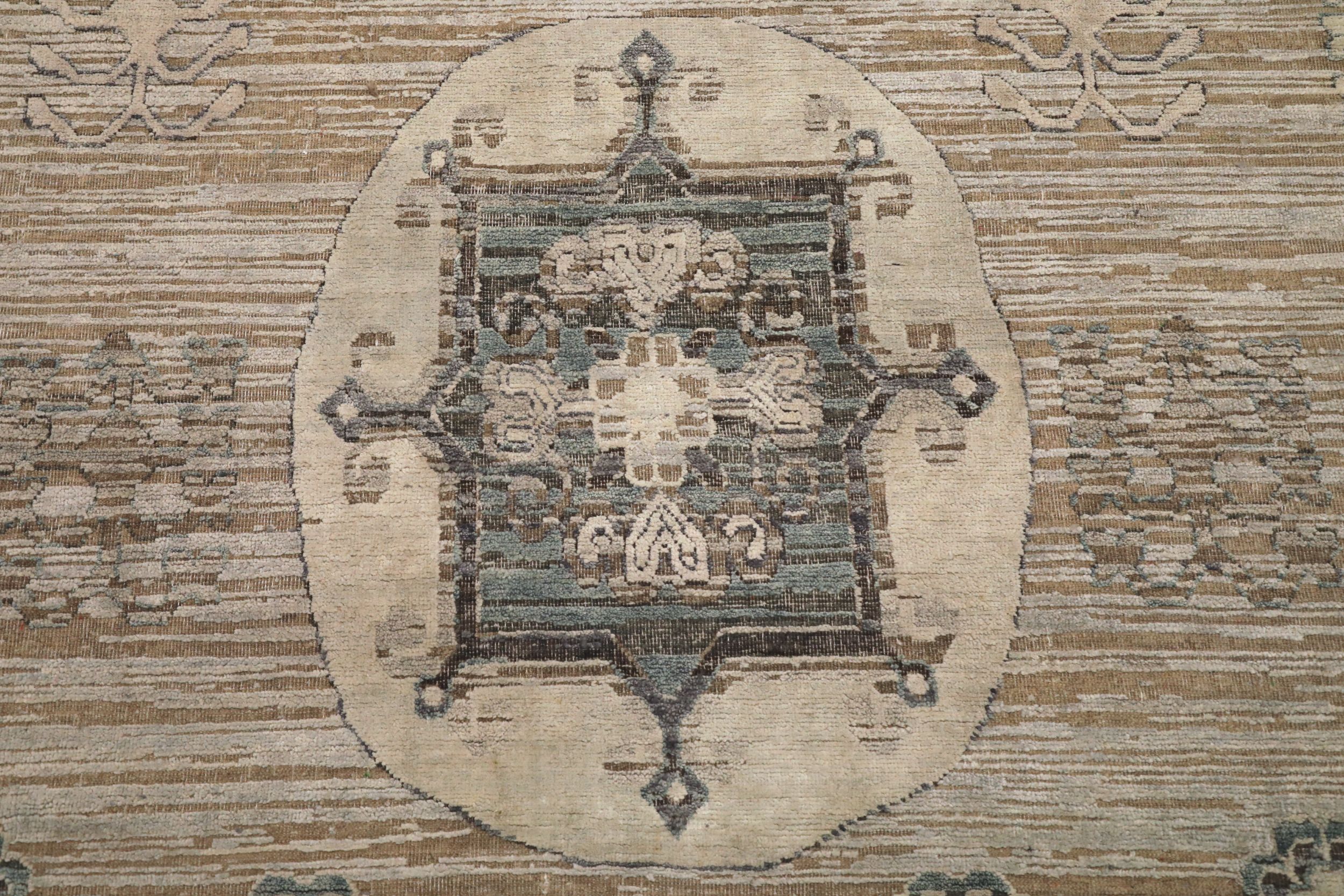 Thumbnail 5 for India Khotan Modern / Contemporary Rug 94183