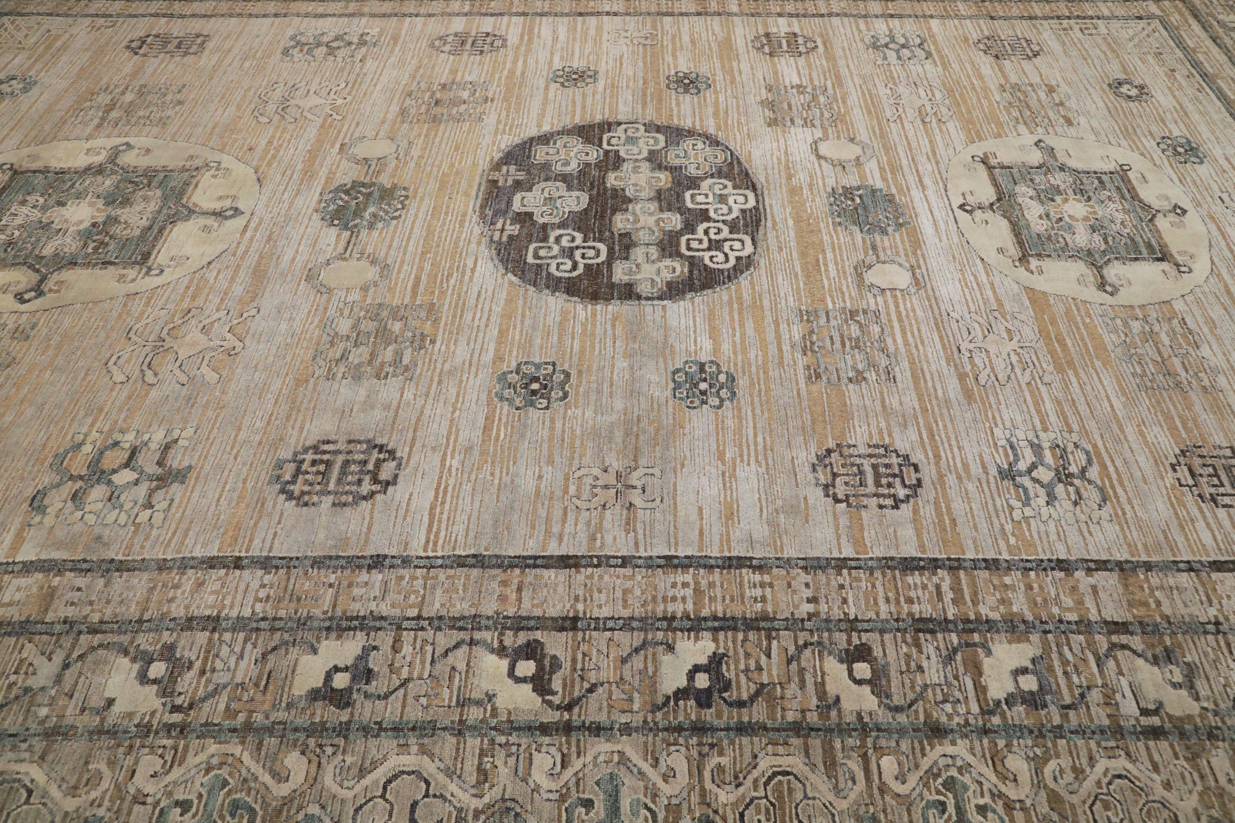 Thumbnail 6 for India Khotan Modern / Contemporary Rug 94183