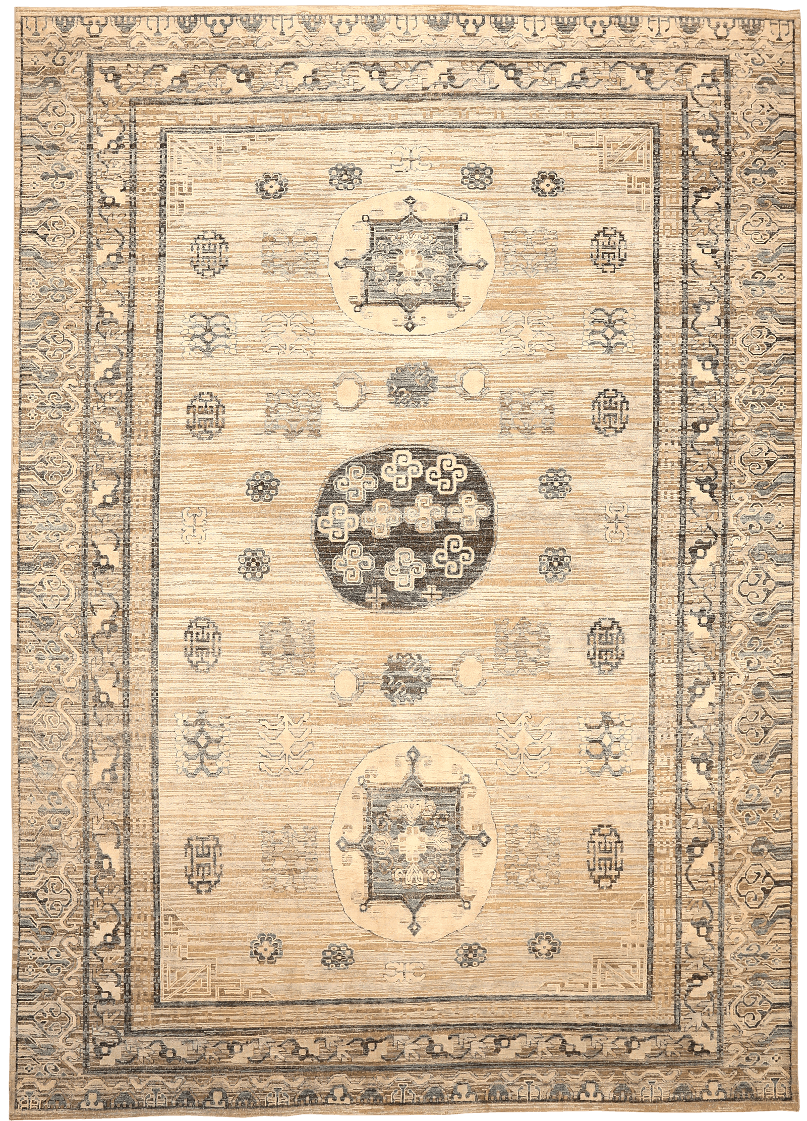Thumbnail 2 for India Khotan Modern / Contemporary Rug 94183