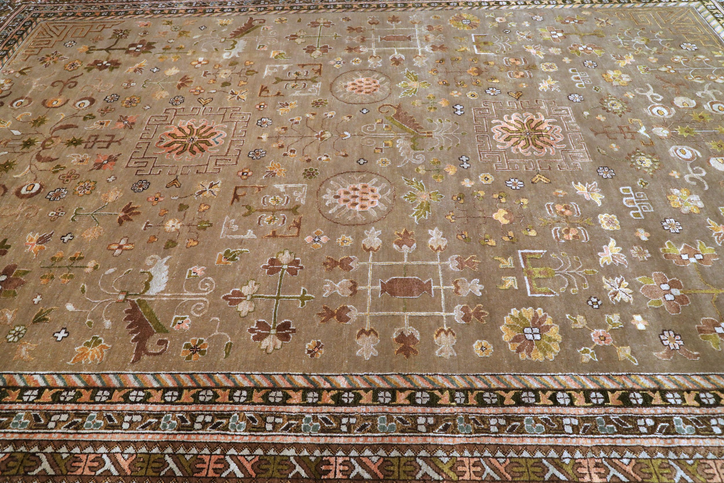 Thumbnail 3 for India Khotan Modern / Contemporary Rug 94184