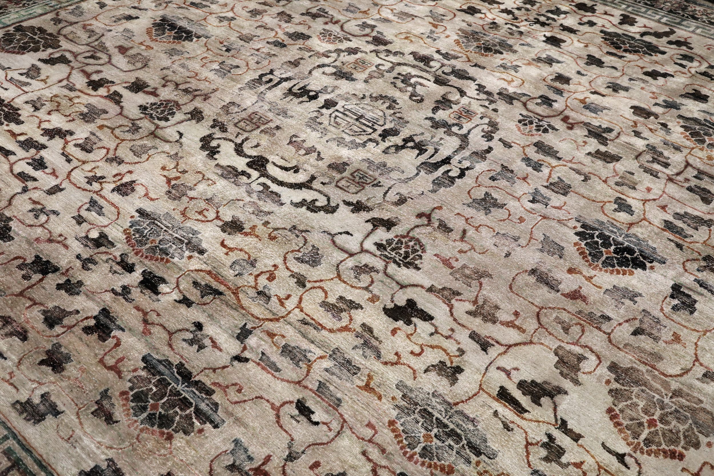 Thumbnail 4 for India Modern / Contemporary Rug 94187