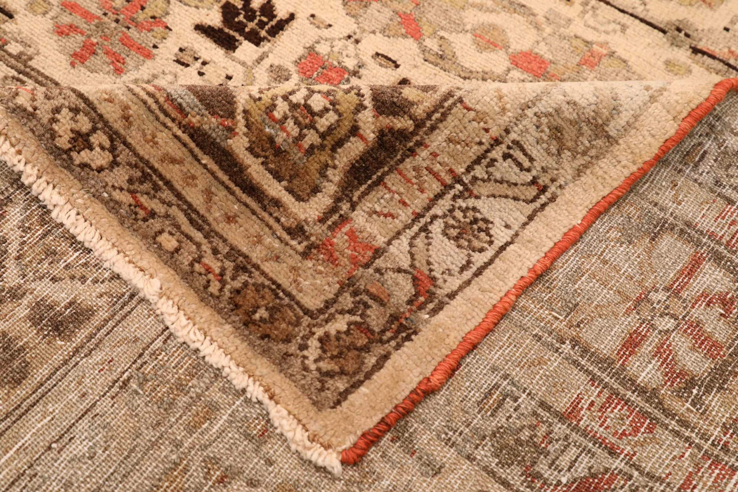Thumbnail 8 for Antique Persian Malayer Traditional Rug 94220
