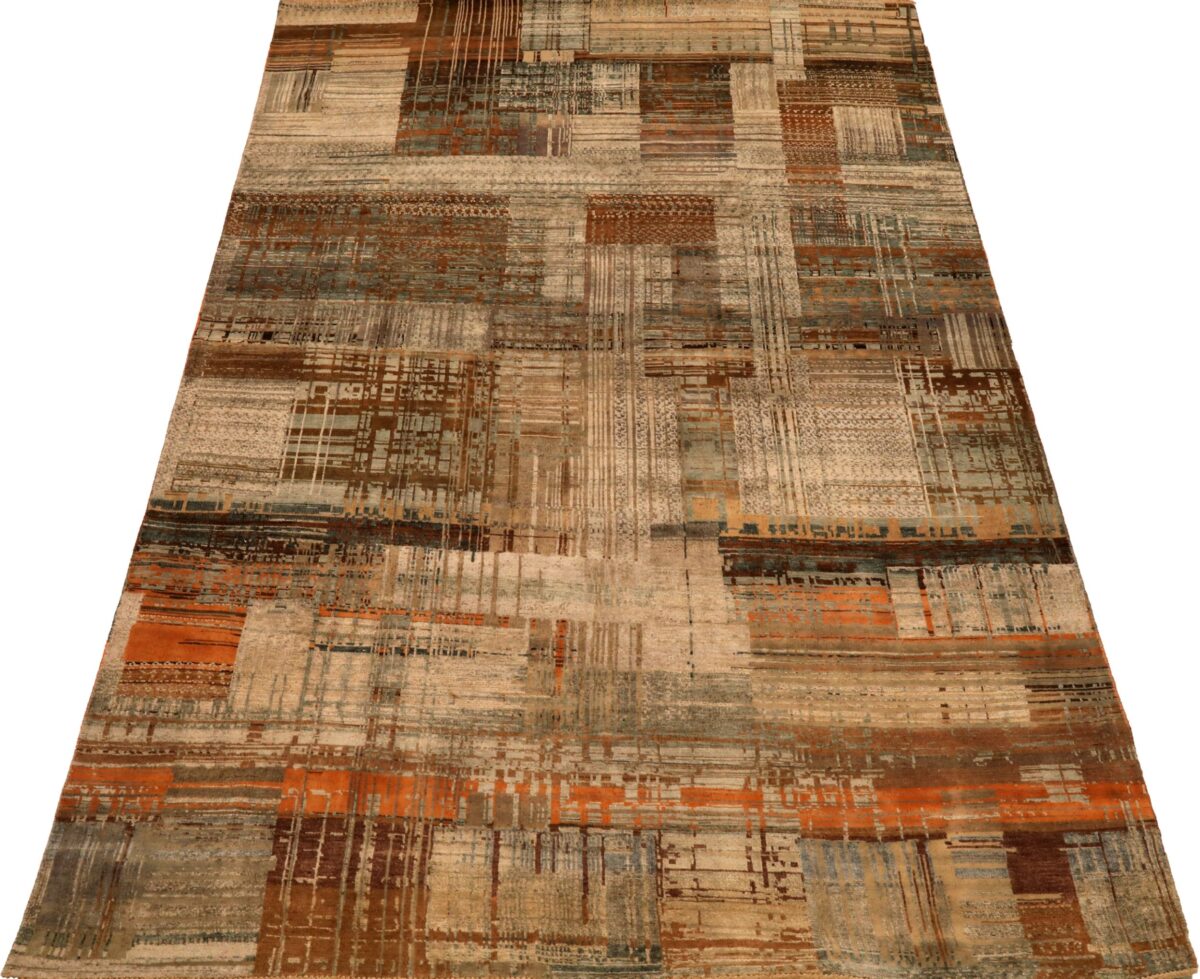 Thumbnail 10 for India Modern / Contemporary Rug 94254