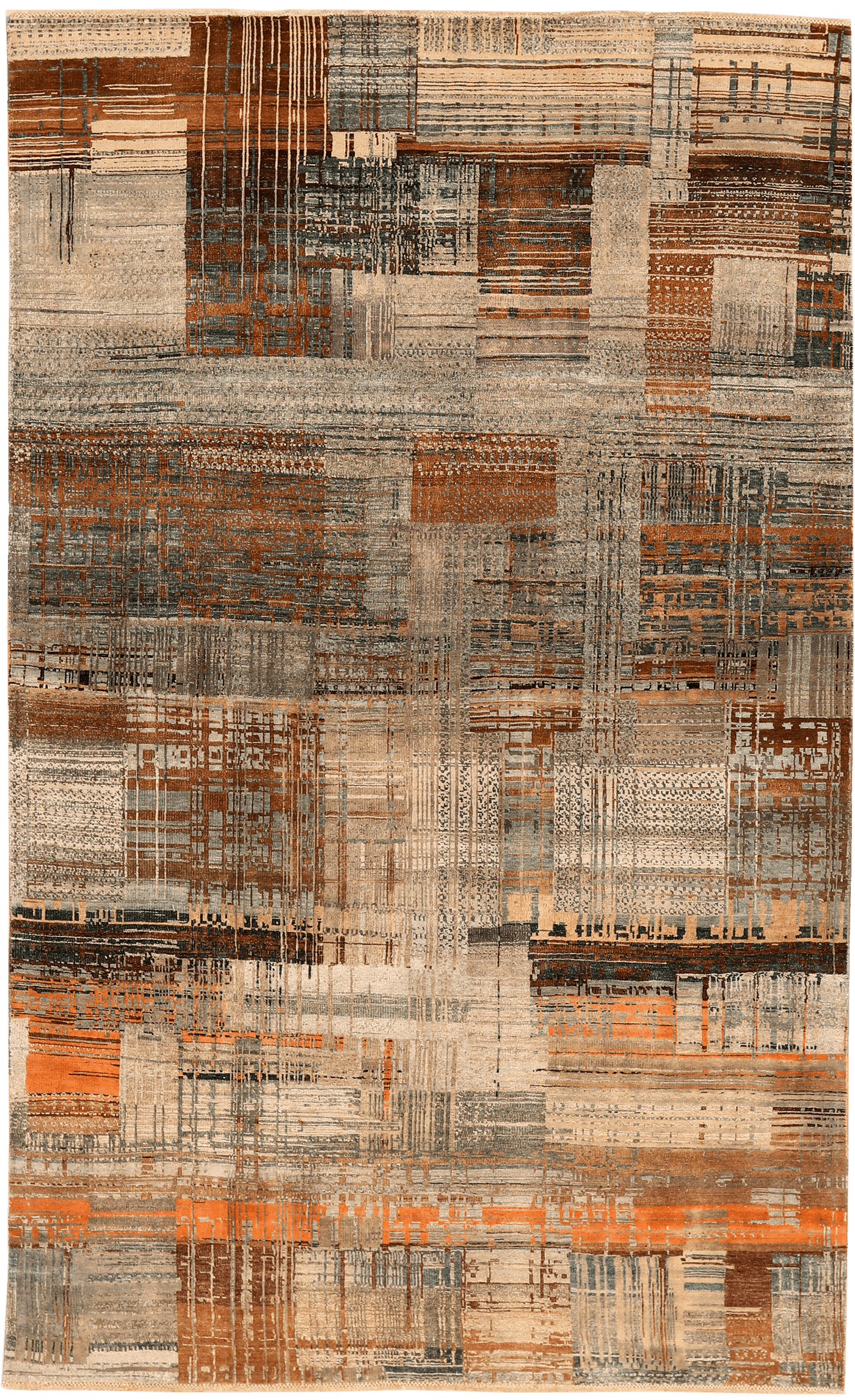 Thumbnail 2 for India Modern / Contemporary Rug 94254