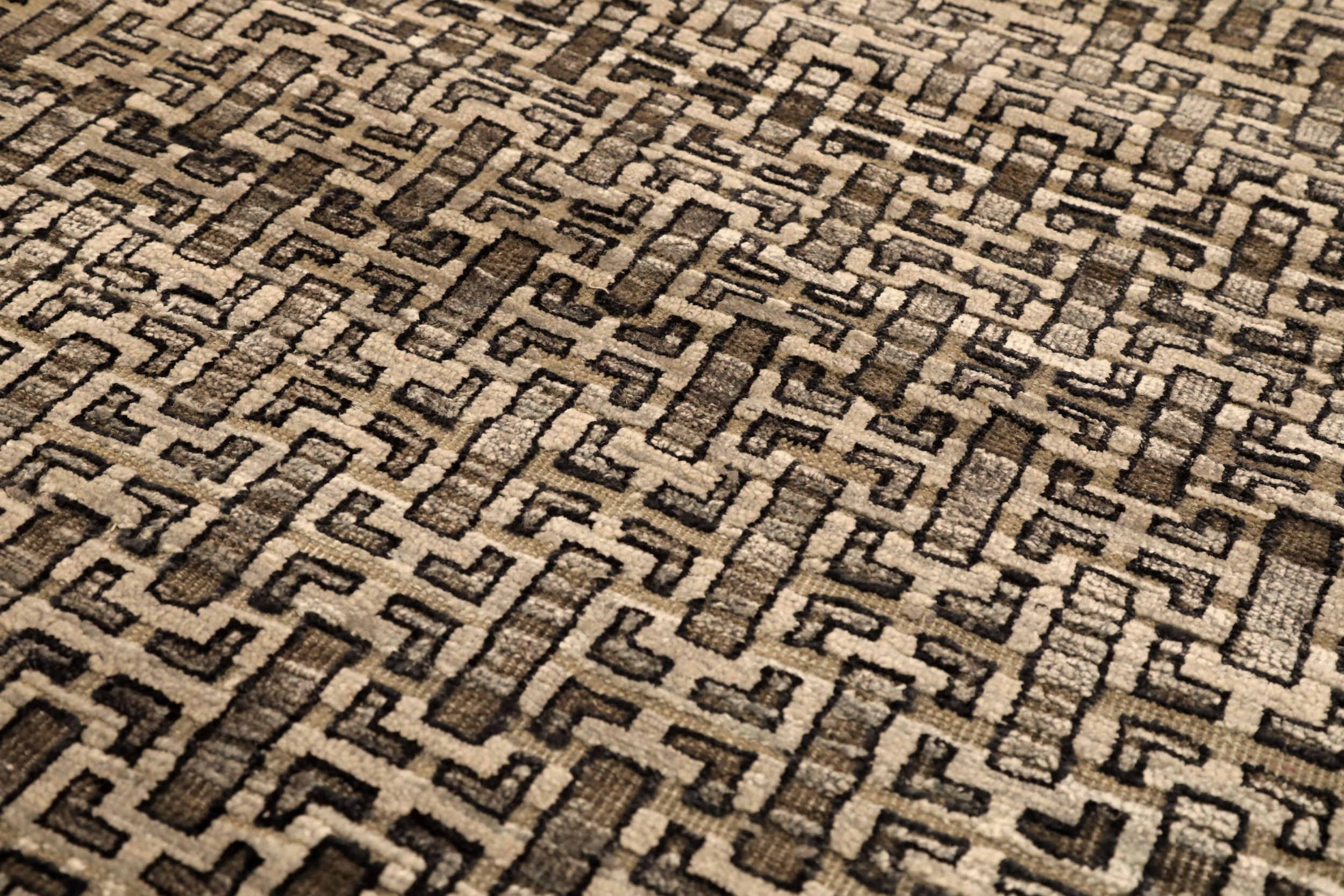 Thumbnail 10 for India Modern / Contemporary Rug 94272