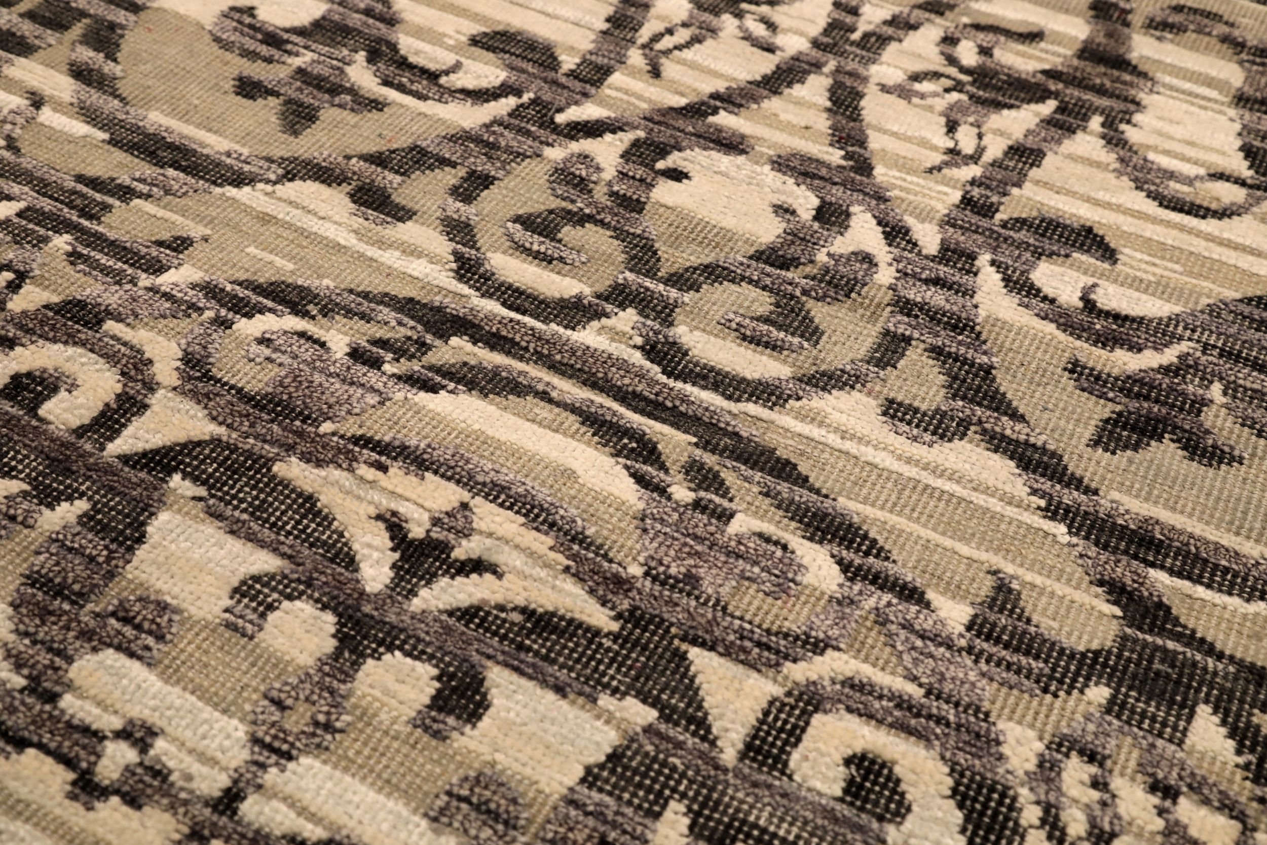 Thumbnail 9 for India Modern / Contemporary Rug 94273