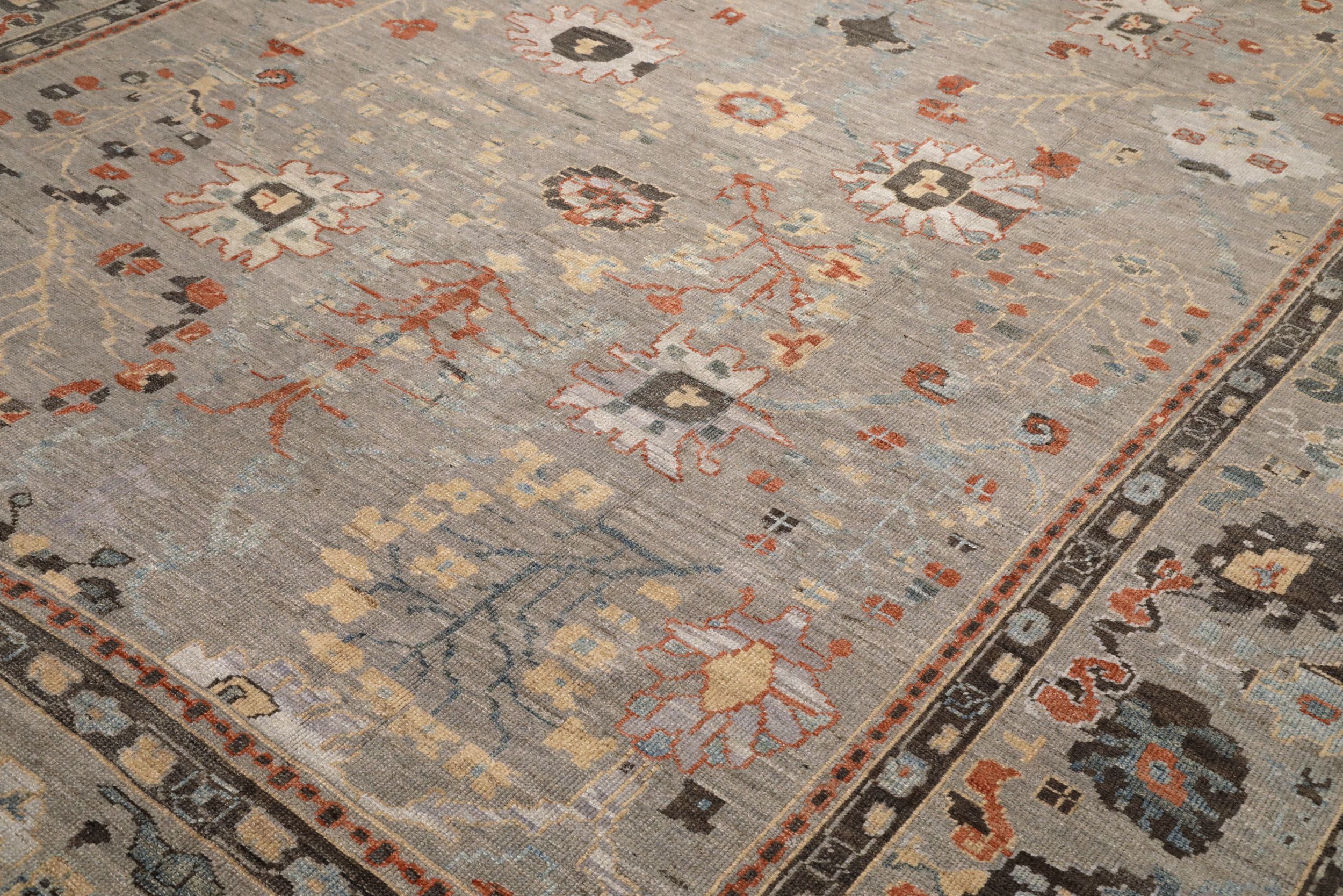 Thumbnail 5 for Turkey Oushak Tribal Rug 94293