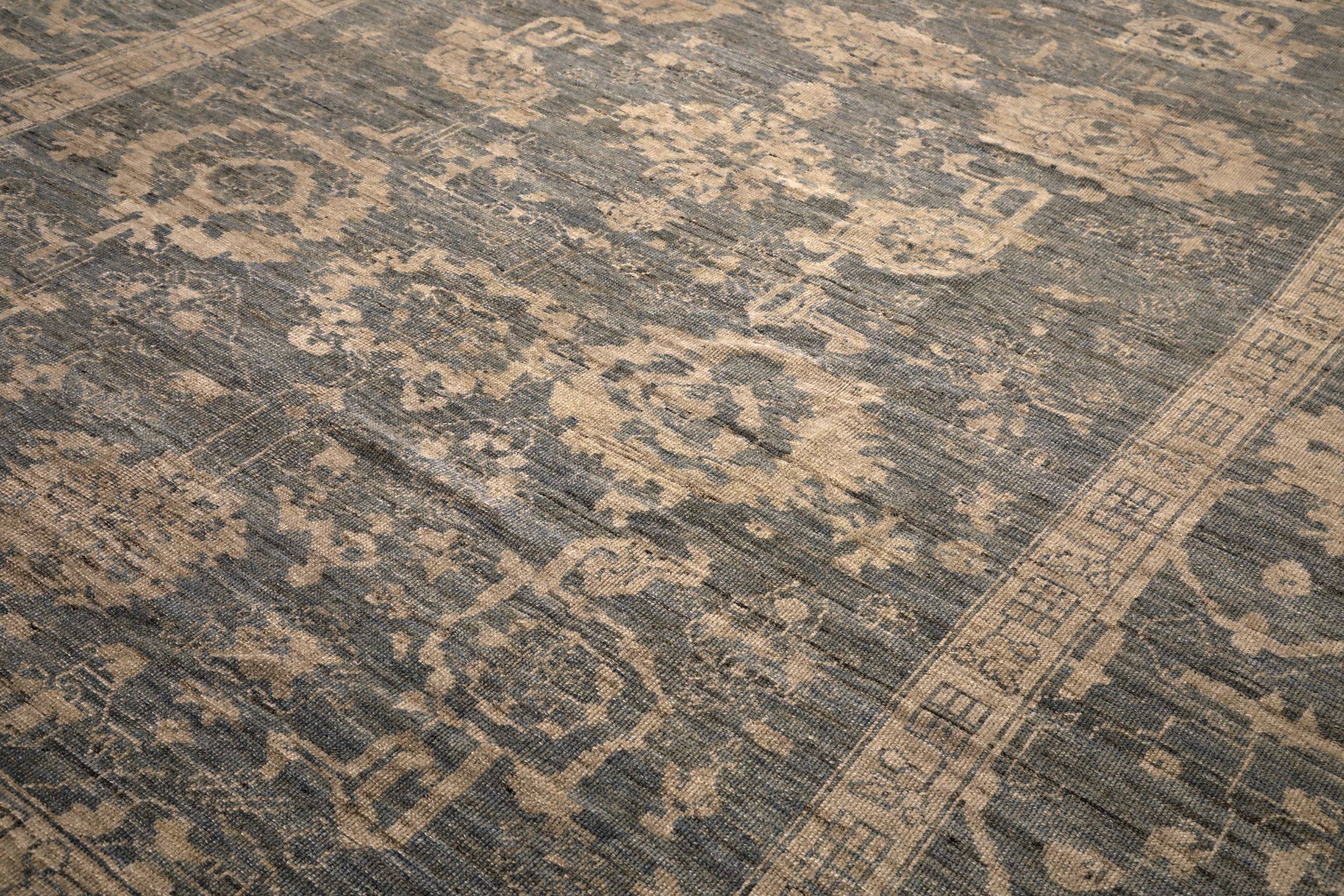 Thumbnail 5 for Turkey Oushak Tribal Rug 94298