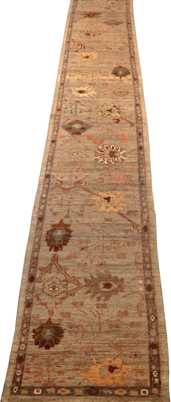 Thumbnail 6 for Turkey Oushak Tribal Rug 94317