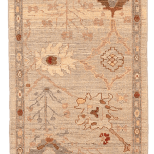 Thumbnail 5 for Turkey Oushak Tribal Rug 94317
