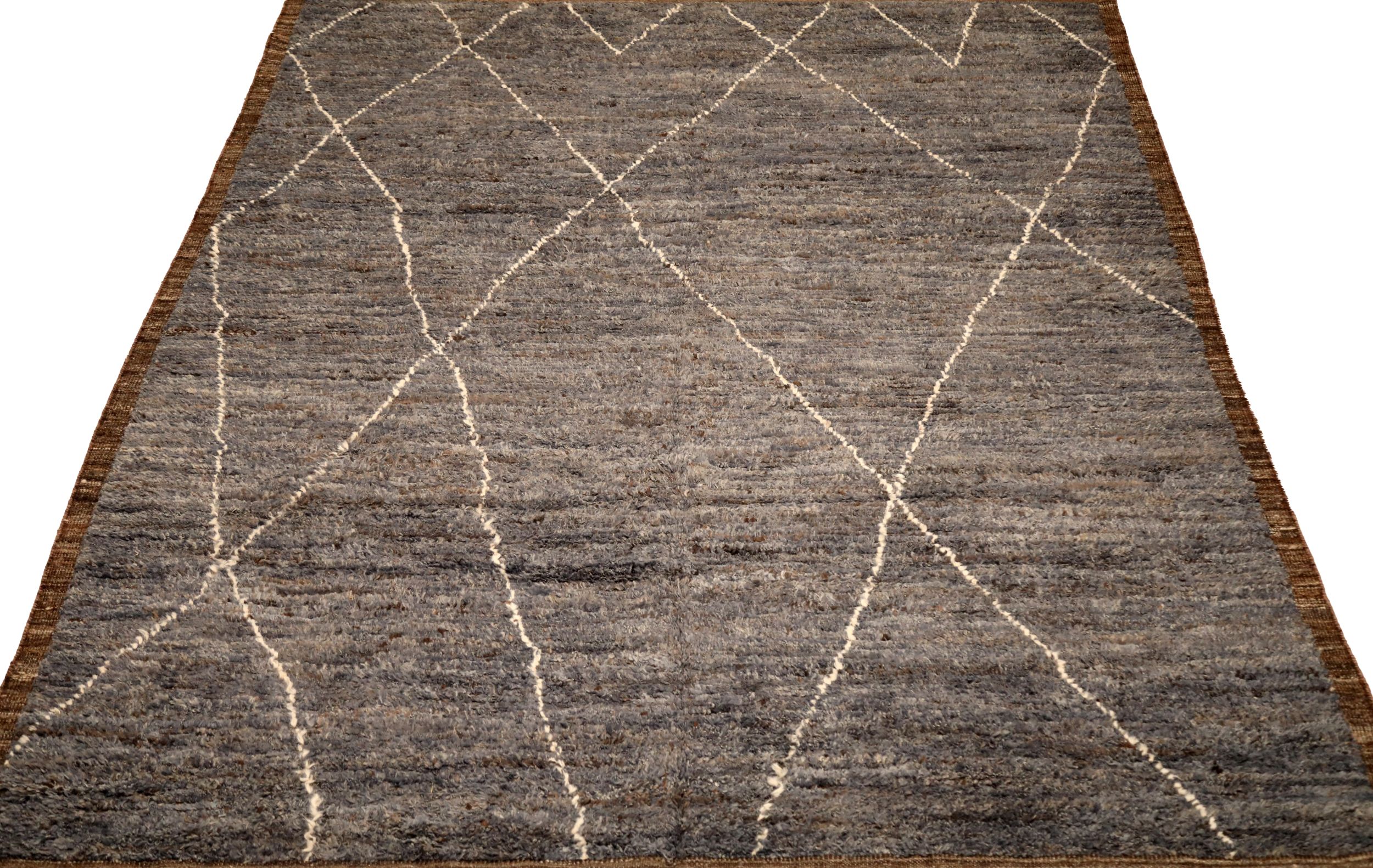 Thumbnail 14 for Afghanistan Moroccan Tribal Rug 94334