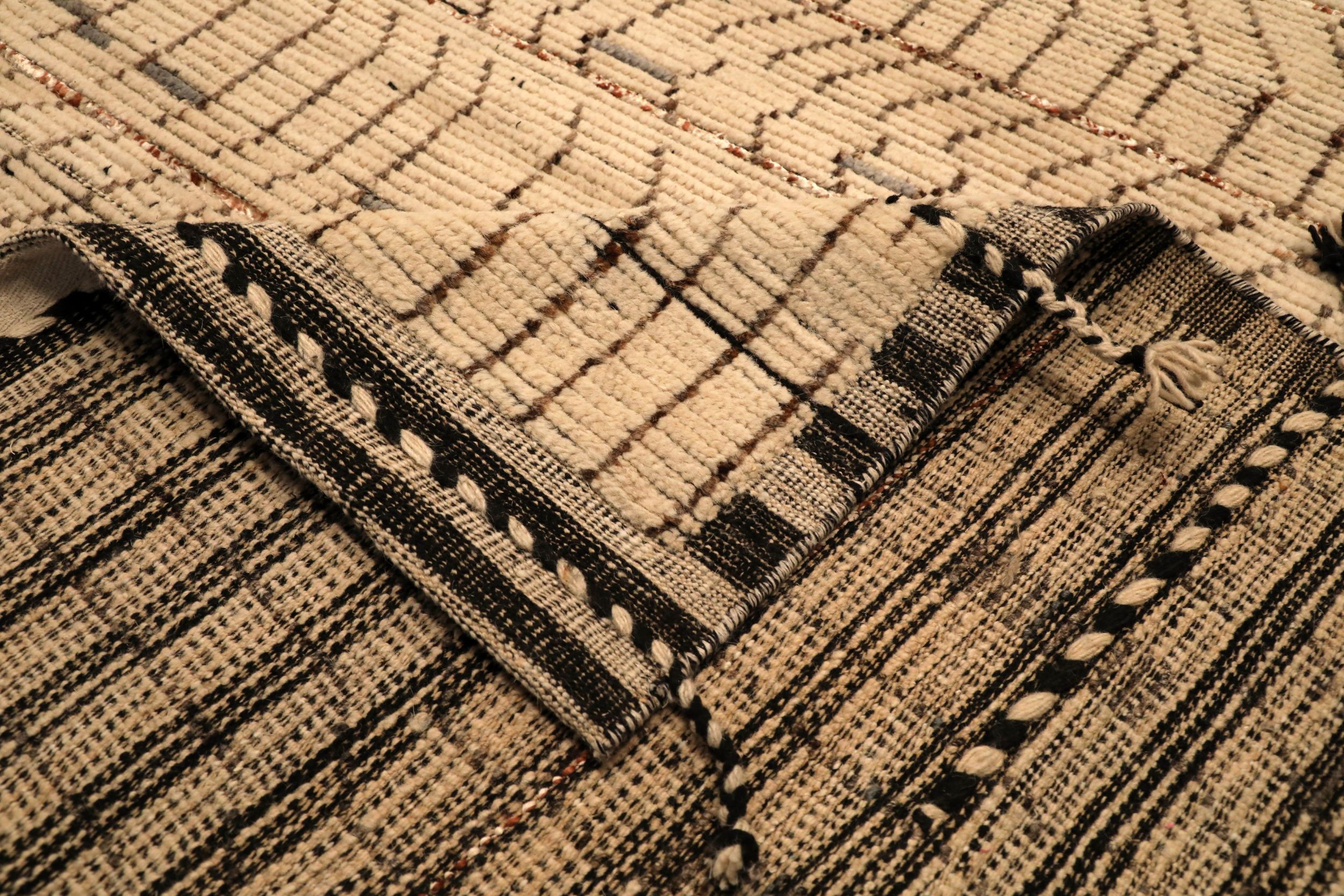 Thumbnail 7 for Afghanistan Moroccan Tribal Rug 94349