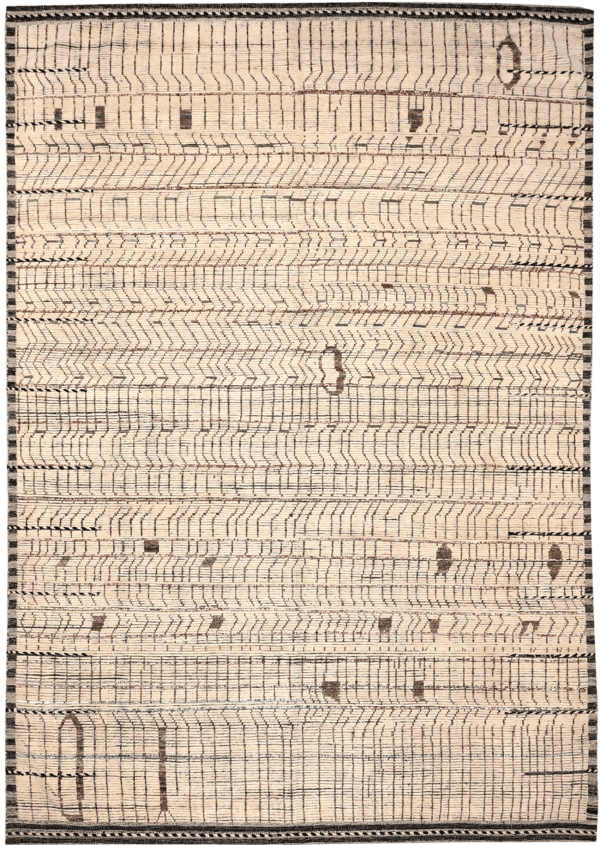 Thumbnail 4 for Afghanistan Moroccan Tribal Rug 94349