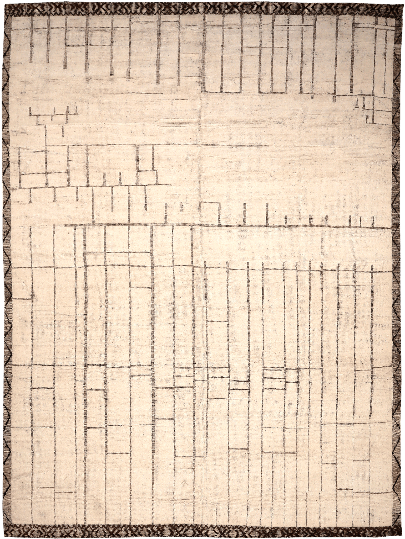 Thumbnail 2 for Afghanistan Moroccan Tribal Rug 94350