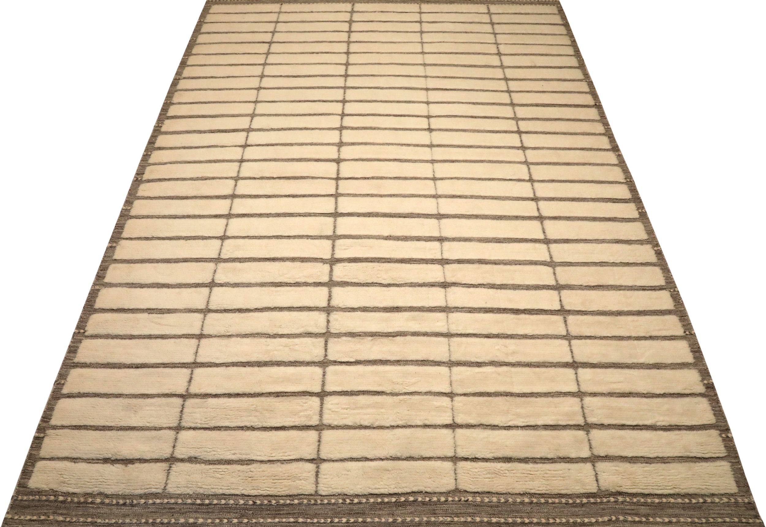 Thumbnail 8 for India Moroccan Modern / Contemporary Rug 94454