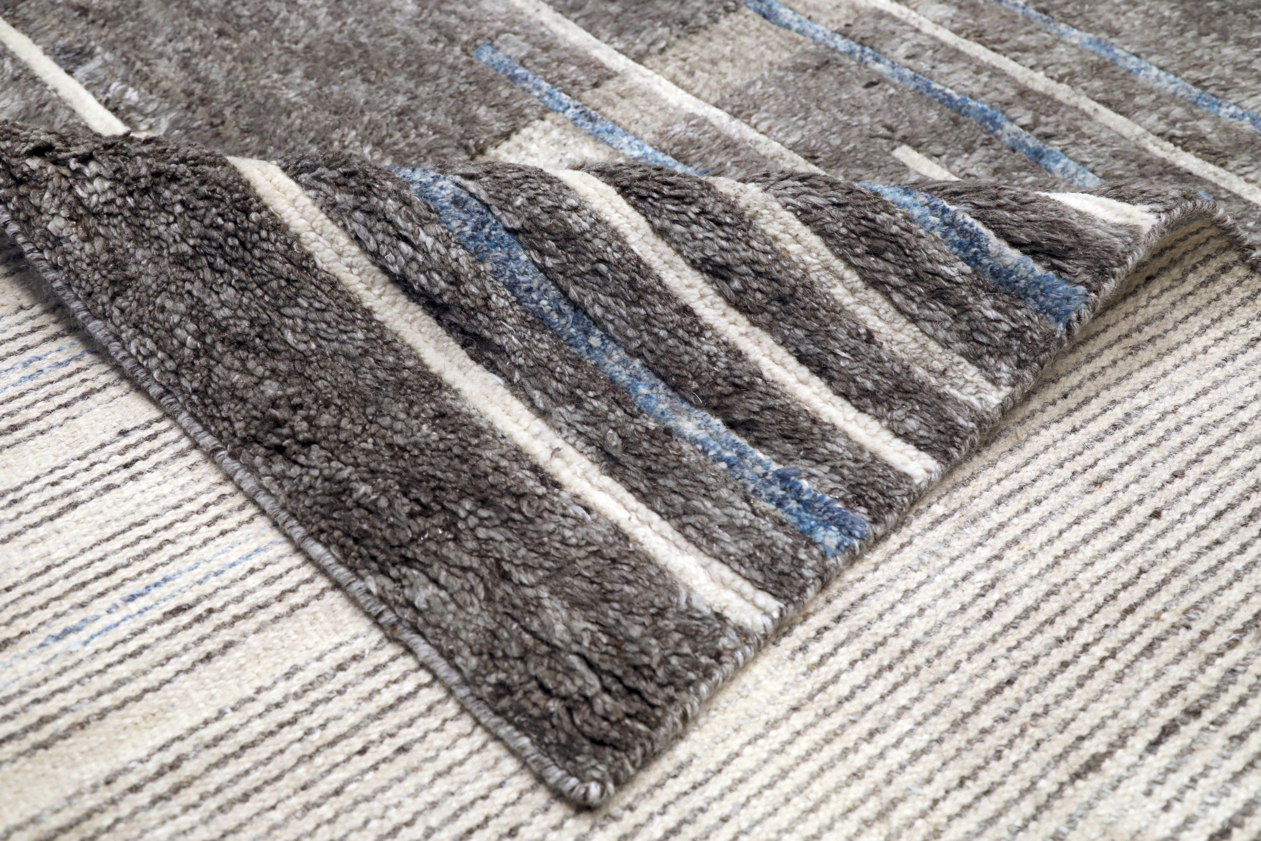 Thumbnail 7 for India Moroccan Modern / Contemporary Rug 94494