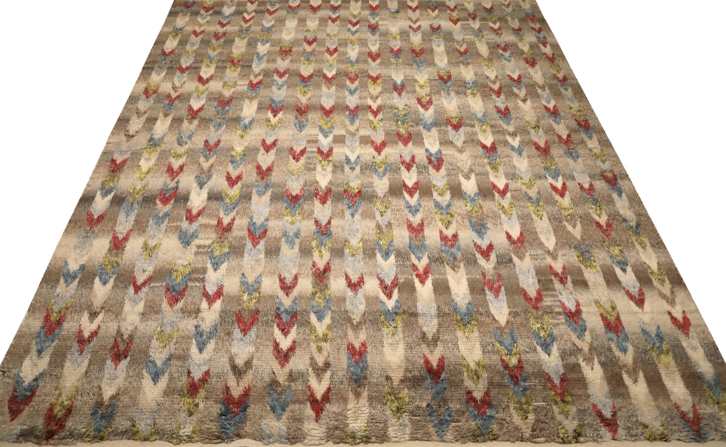 Thumbnail 6 for India Moroccan Modern / Contemporary Rug 94514