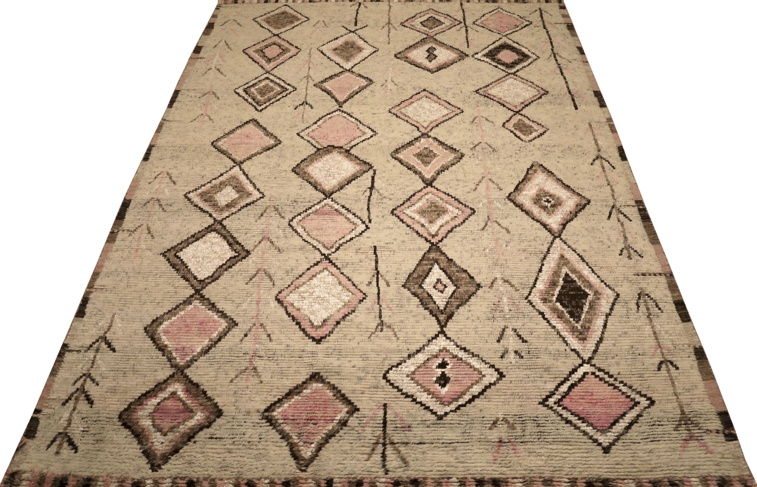 Thumbnail 6 for India Moroccan Modern / Contemporary Rug 94518
